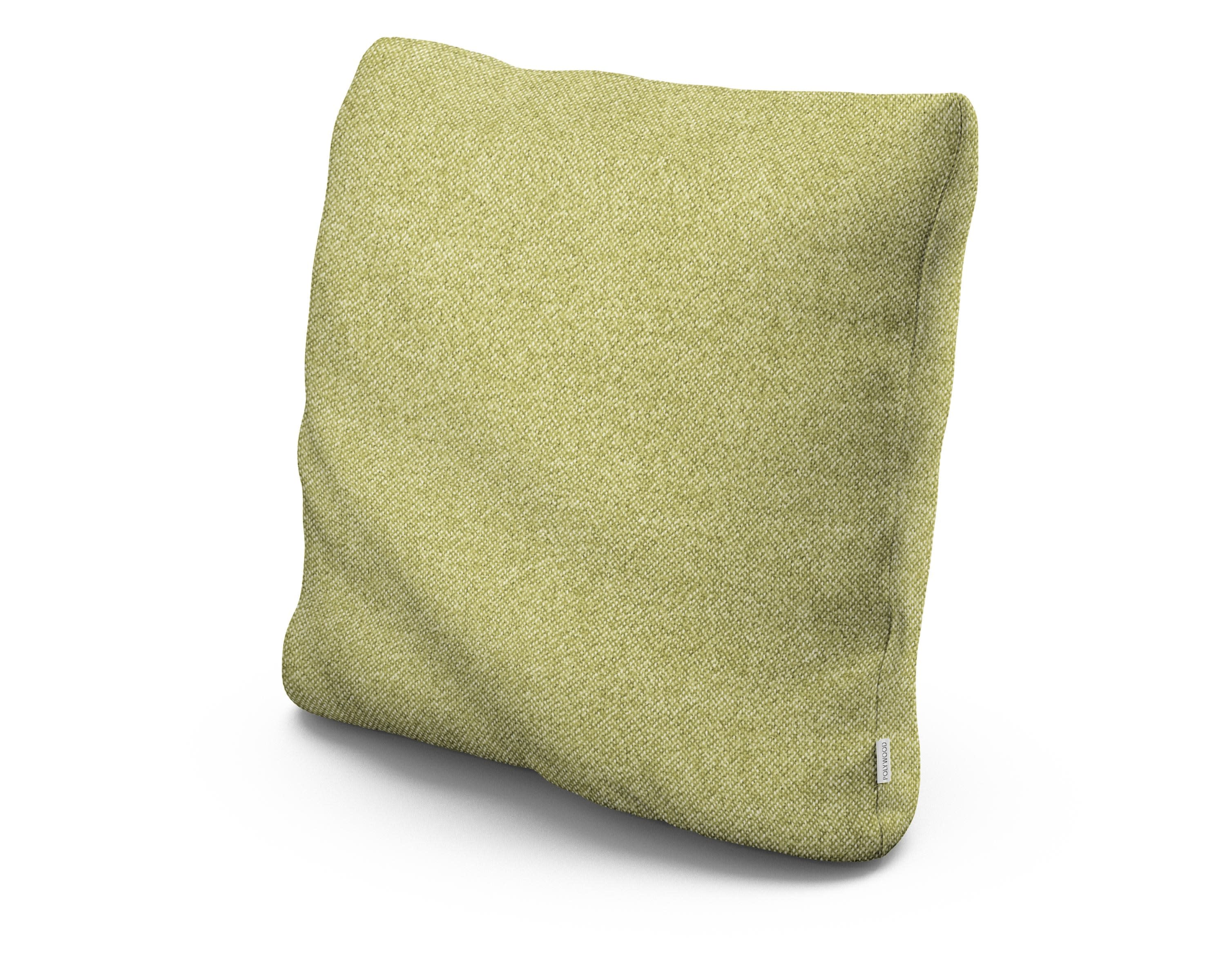 20" Outdoor Throw Pillow in Chartreuse Boucle