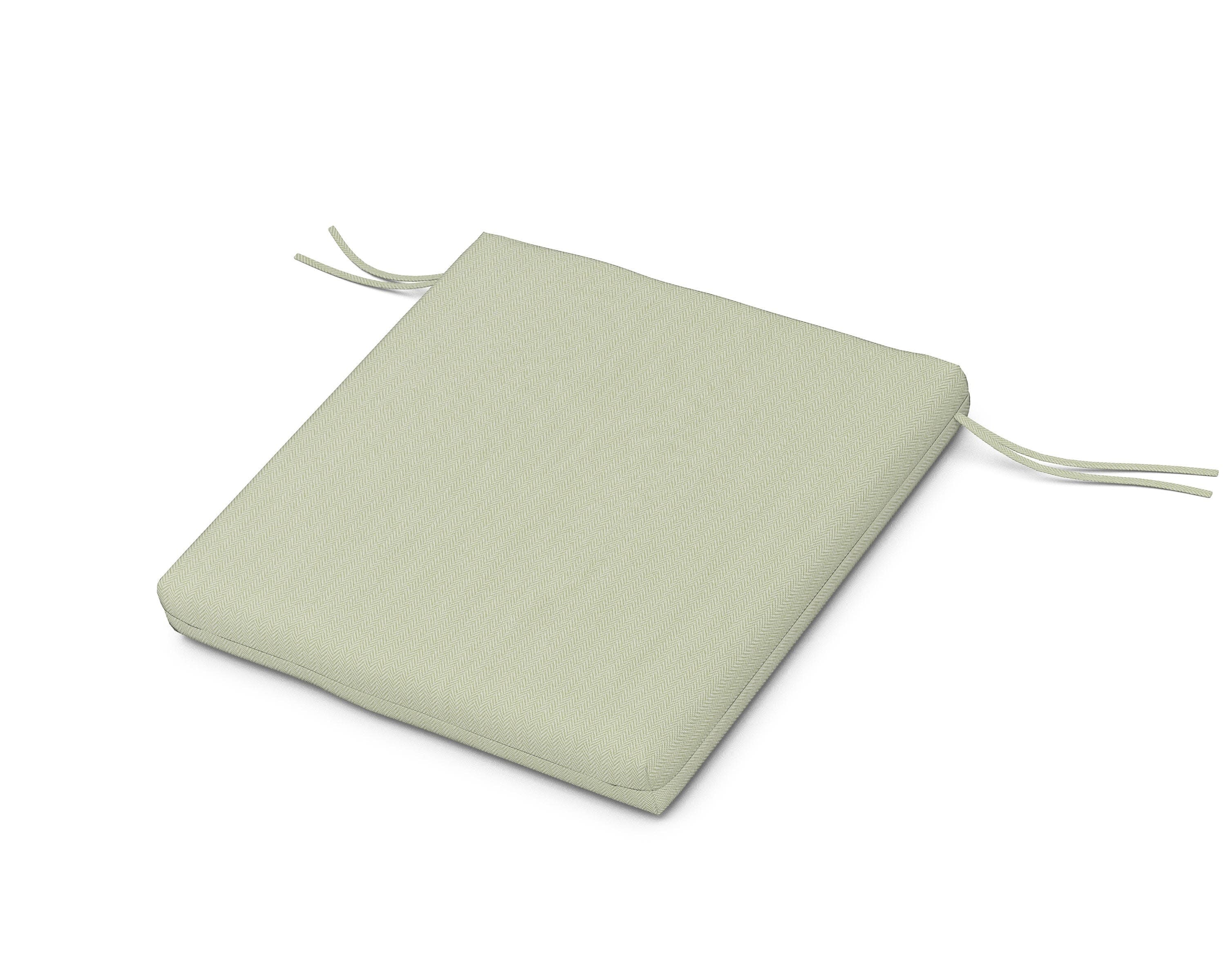 Seat Cushion 21.5"D x 21"W x 2.5"H in Primary Colors Pistachio