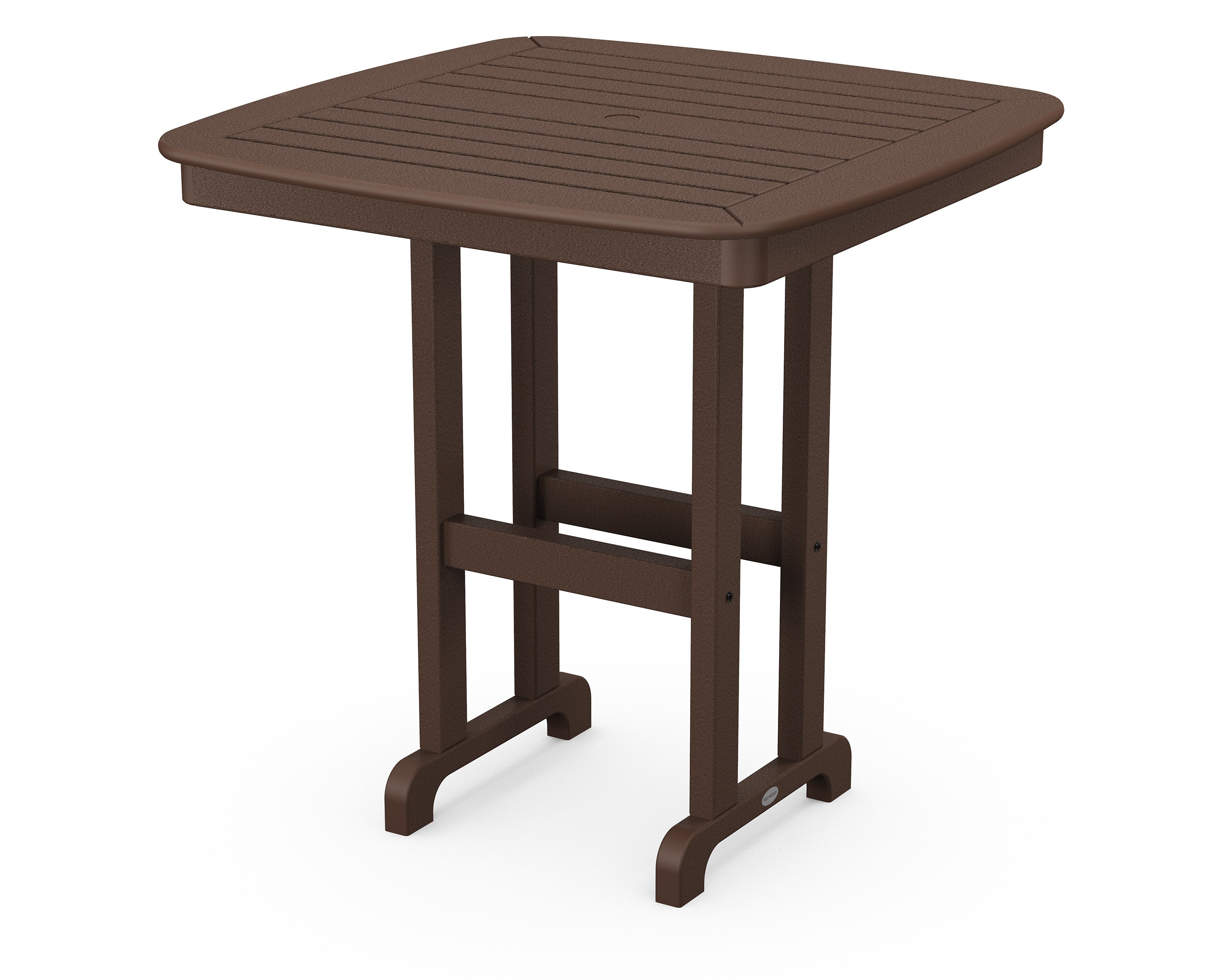 Nautical 37" Counter Table in Mahogany
