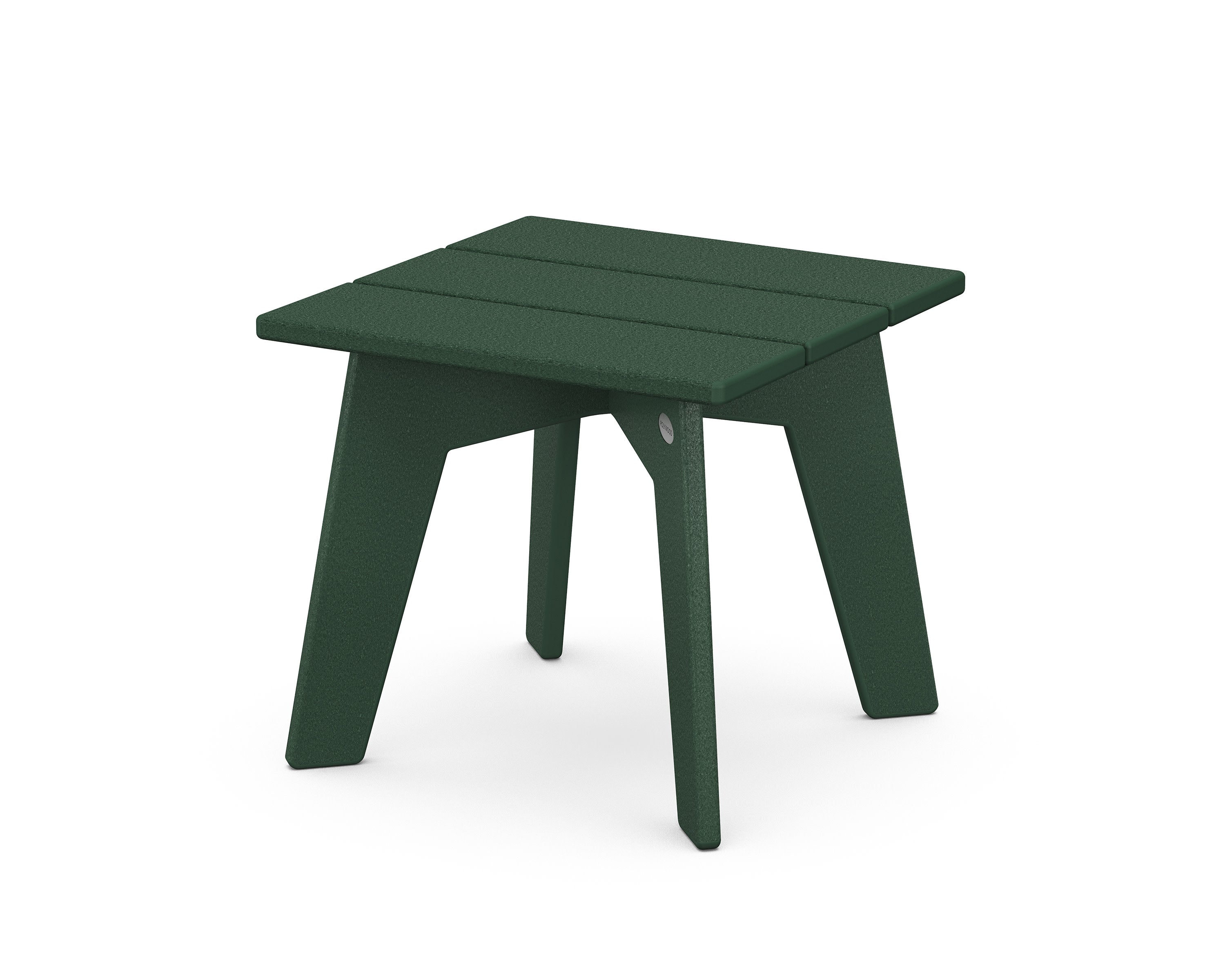 Riviera Modern Side Table in Green