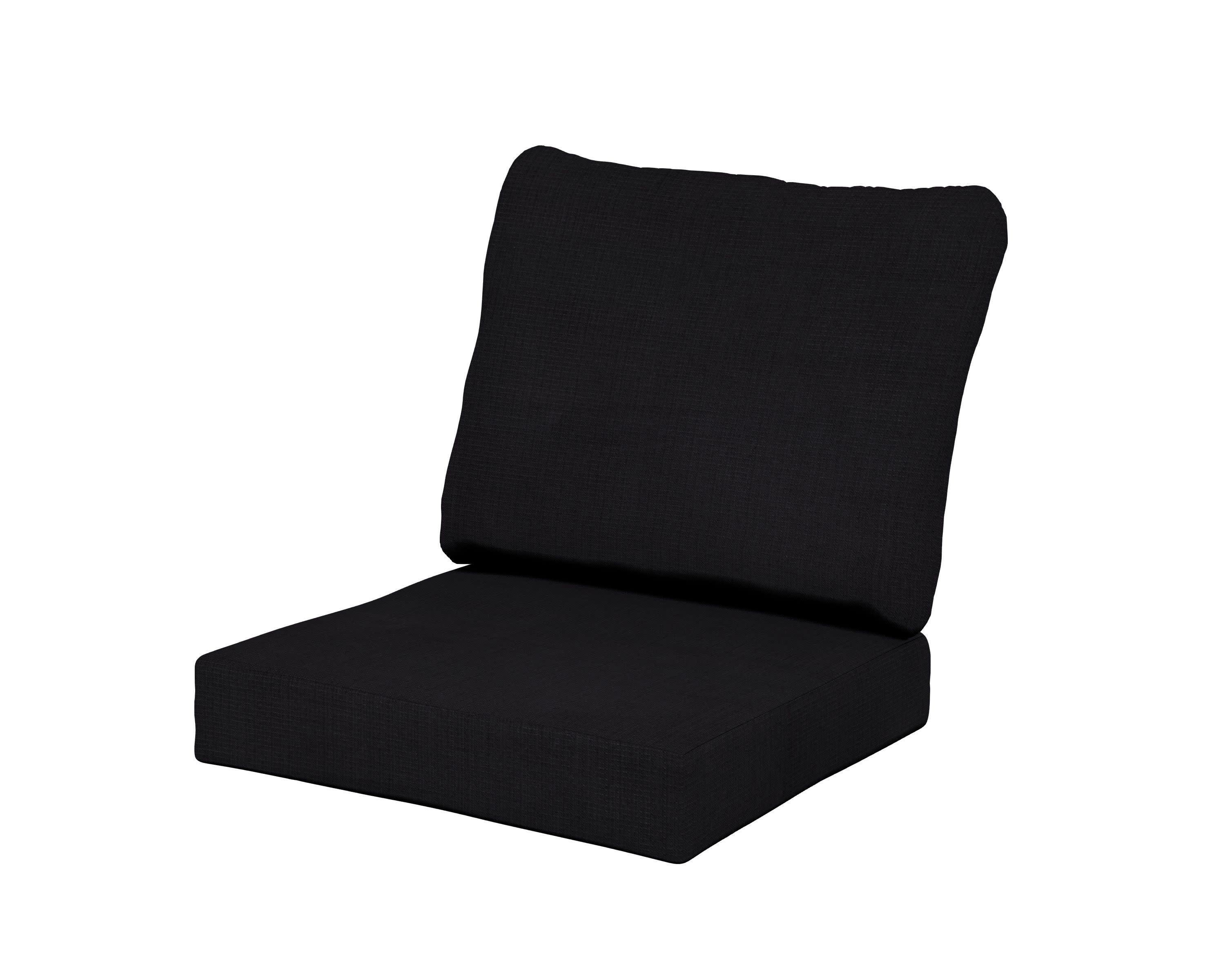 Classics Seat/Back Cushion Set in Midnight Linen