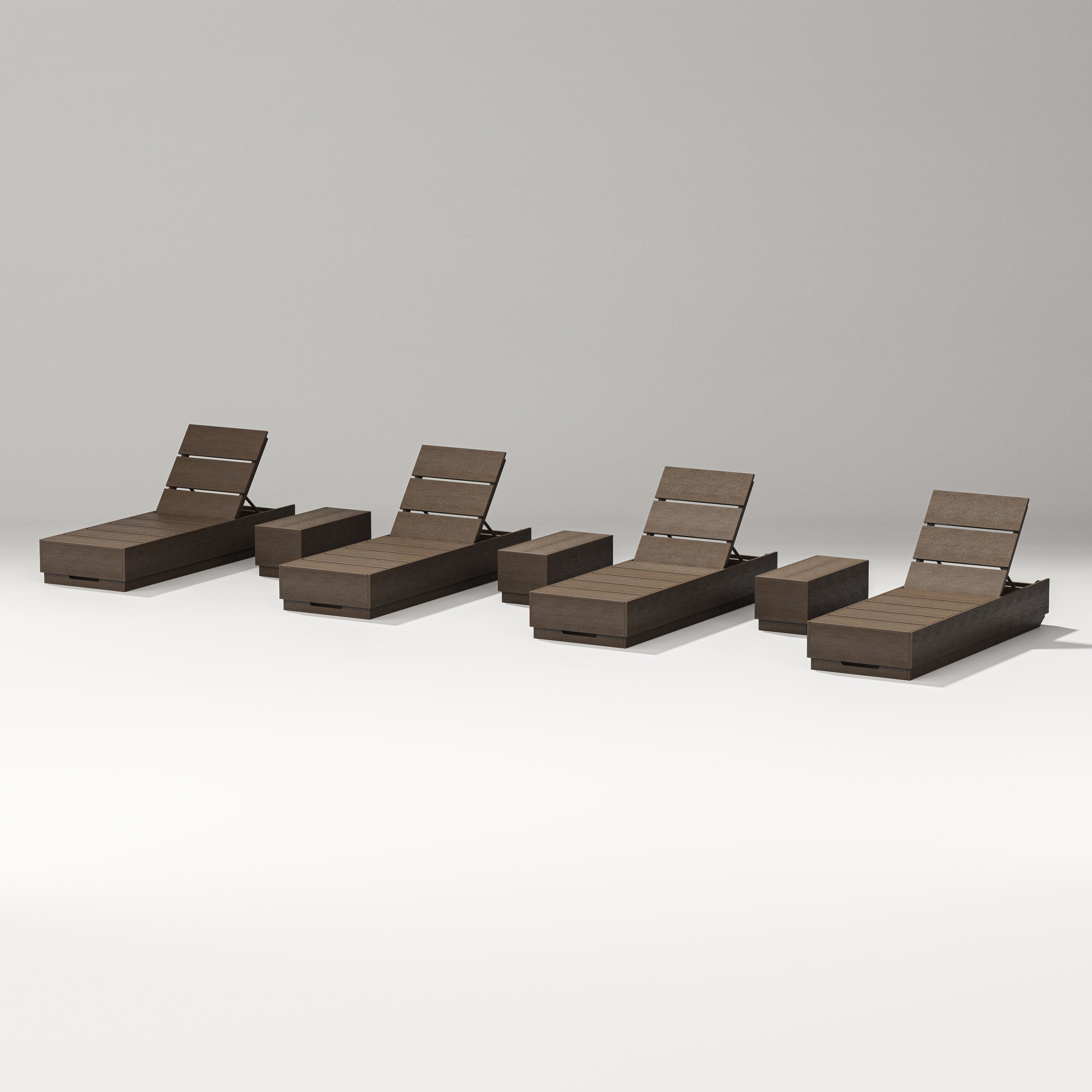 Elevate 7-Piece Chaise Lounge Set in Kona