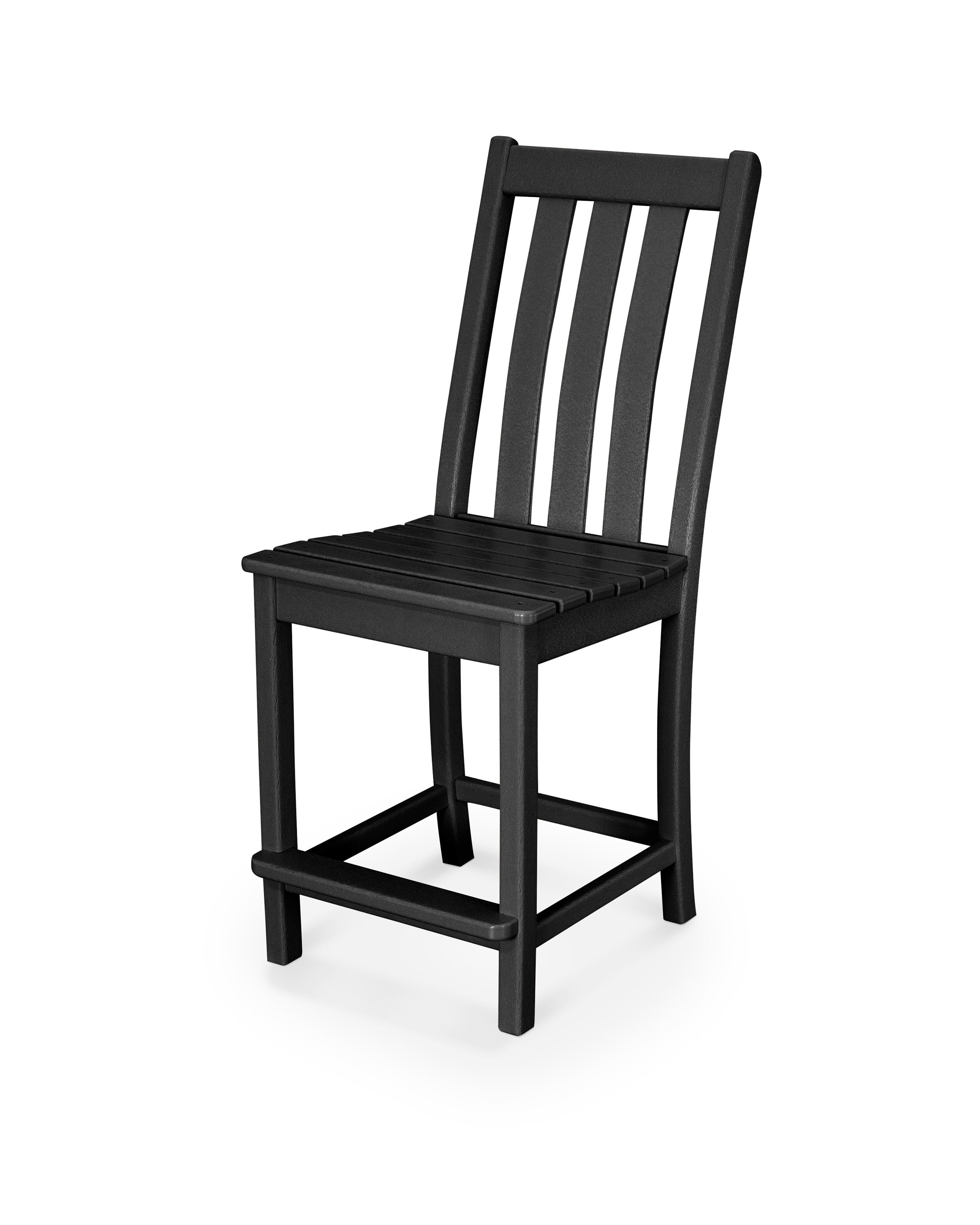 Vineyard Counter Side Chair in Black
