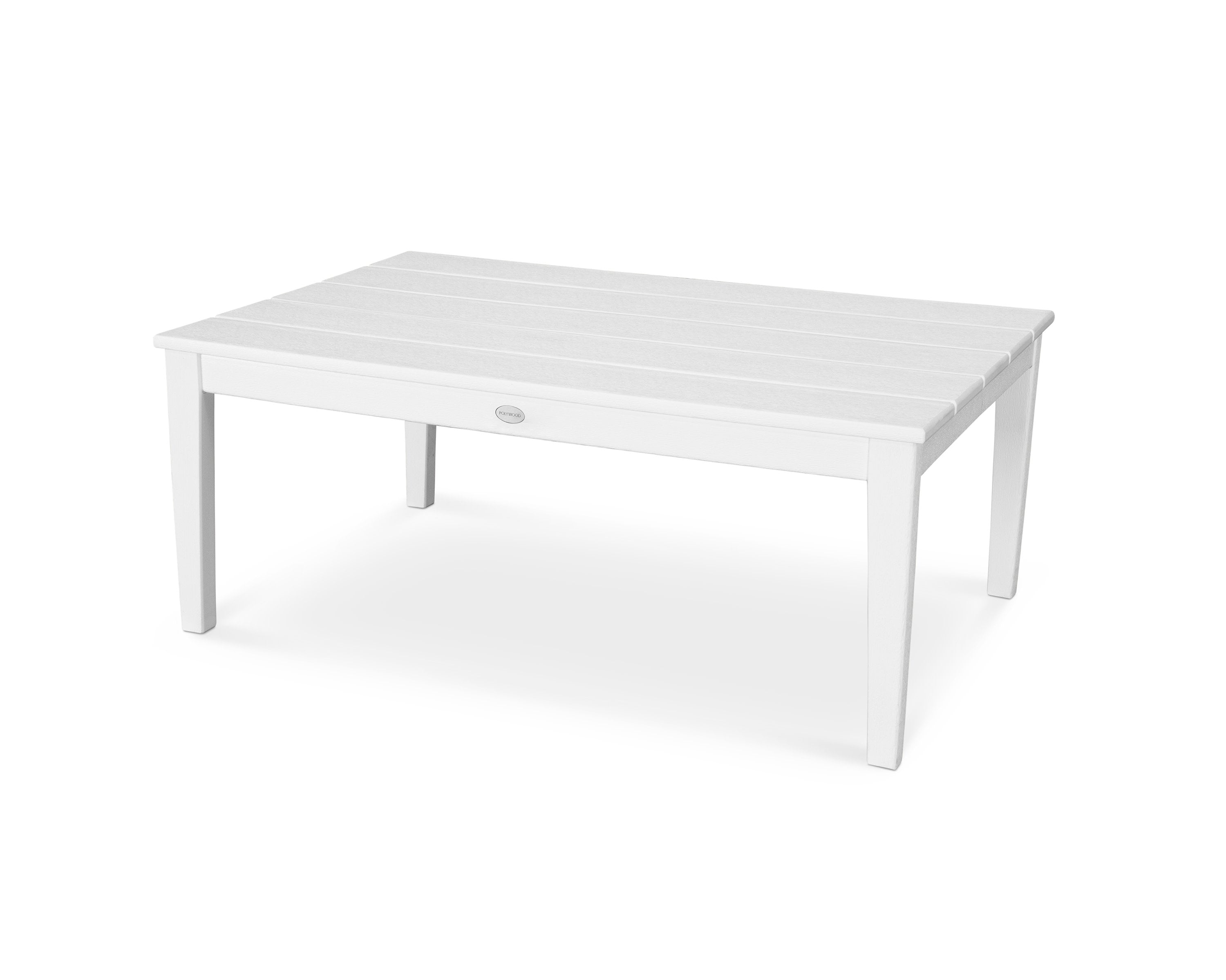 Newport 28" x 42" Coffee Table in Vintage White