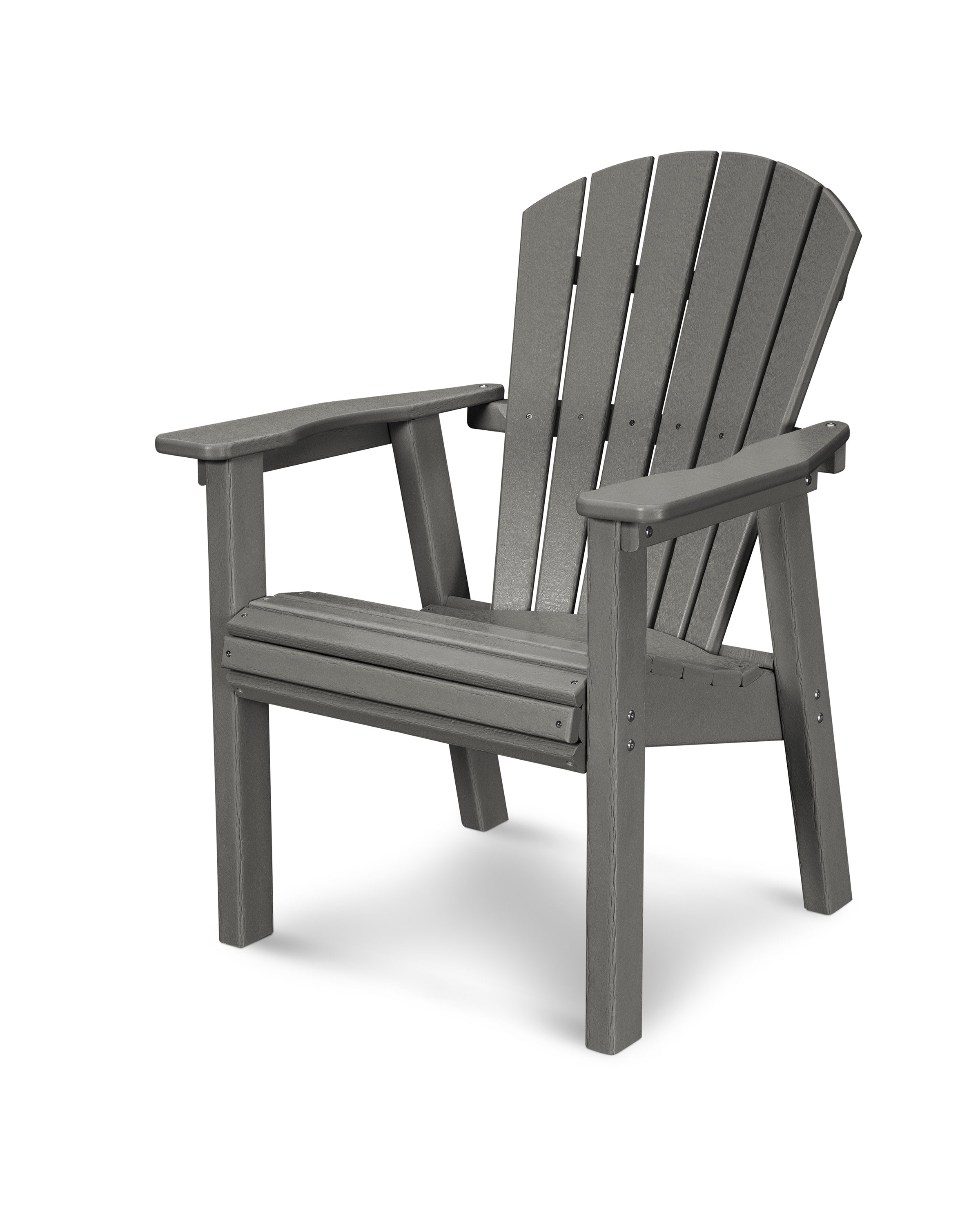 Seashell Dining Chair in Slate Grey