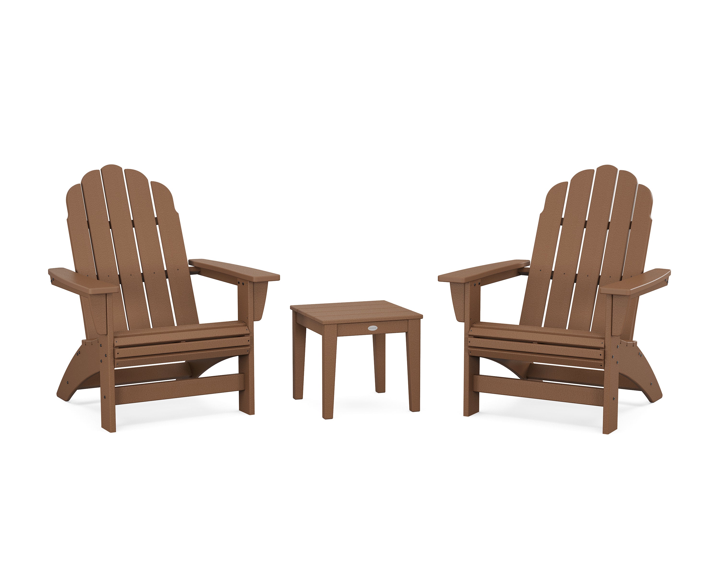3-Piece Vineyard Grand Adirondack Set in Teak