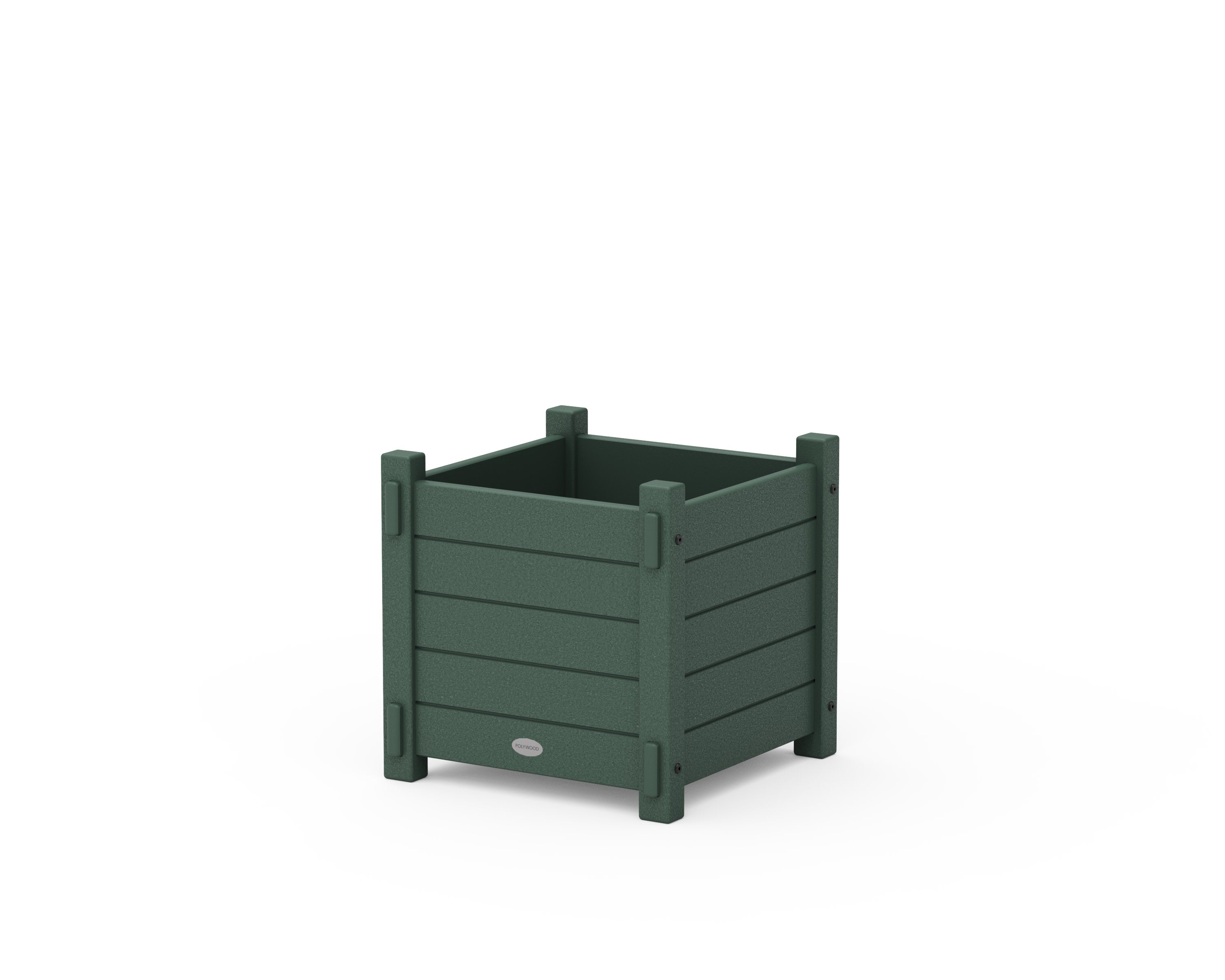 Nautical Square Planter Box in Green