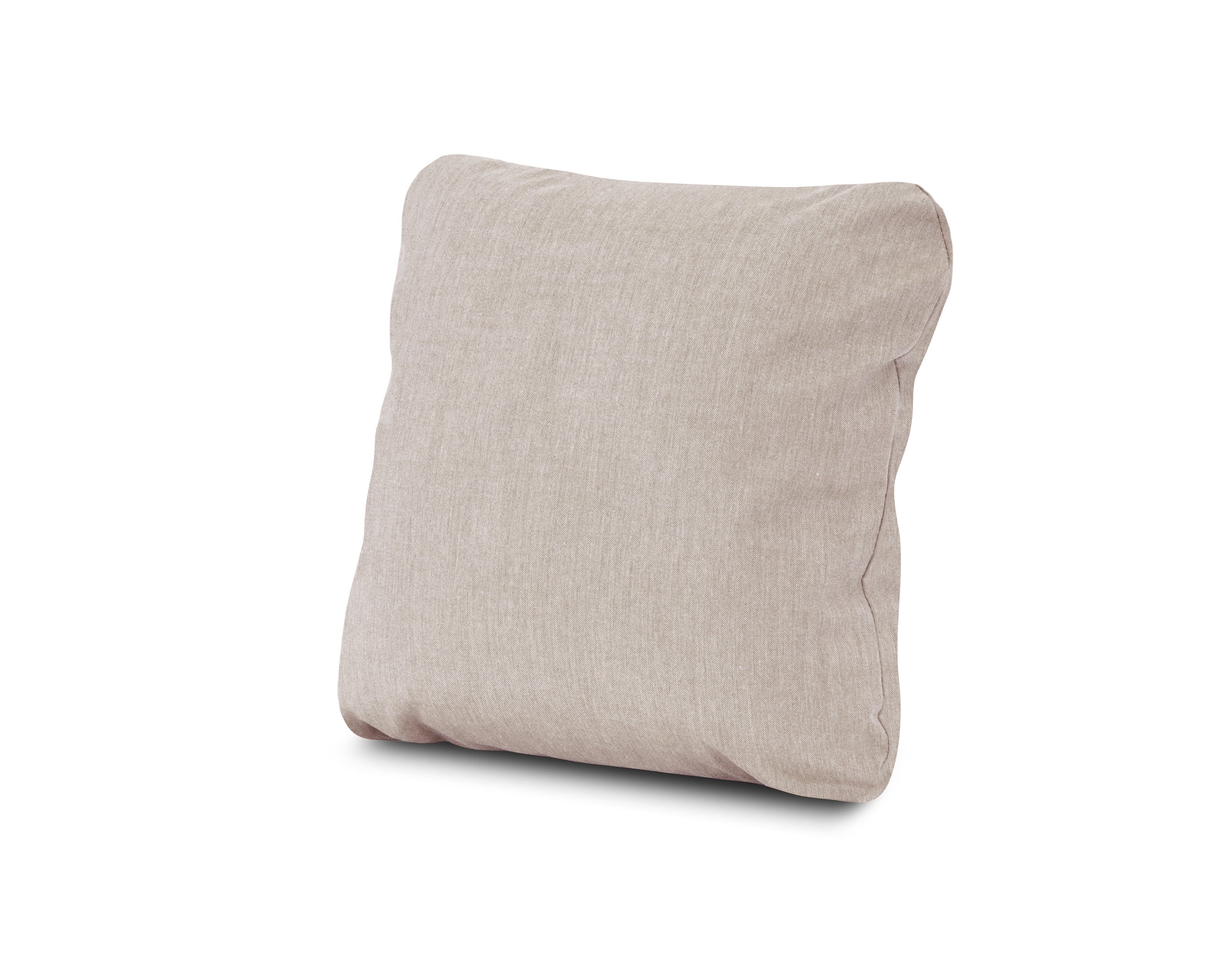 18" Outdoor Throw Pillow in Cast Ash