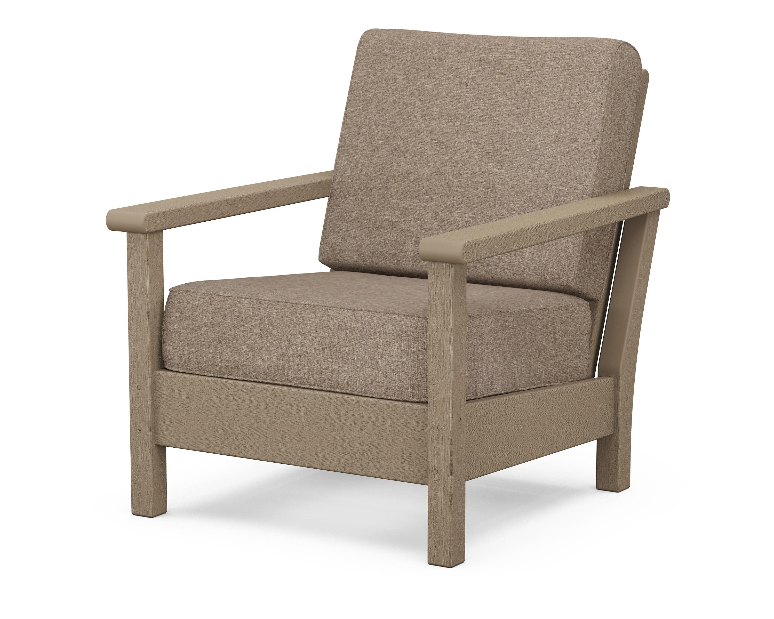 Harbour Deep Seating Chair in Vintage Sahara / Spiced Burlap