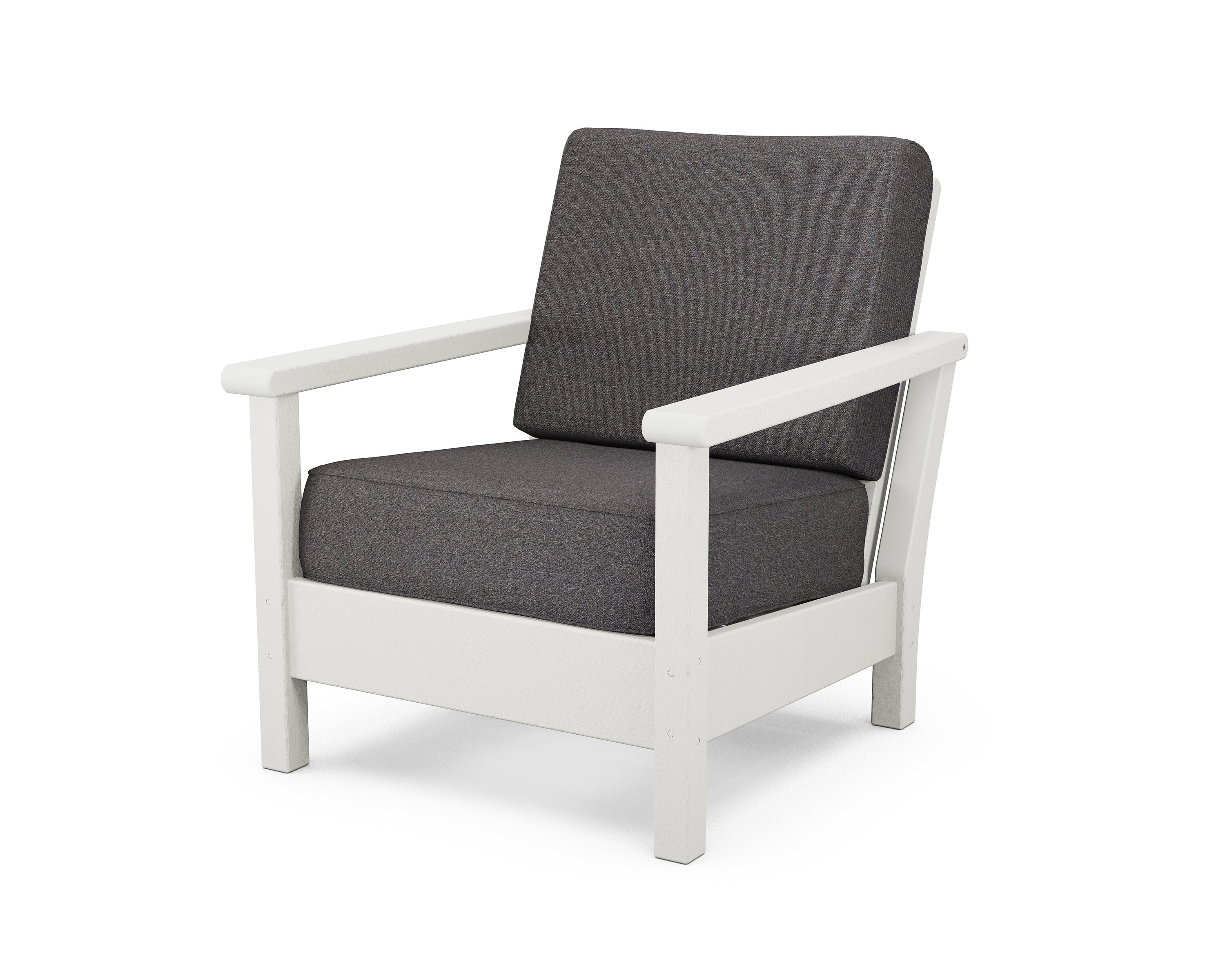 Harbour Deep Seating Chair in Vintage White / Ash Charcoal