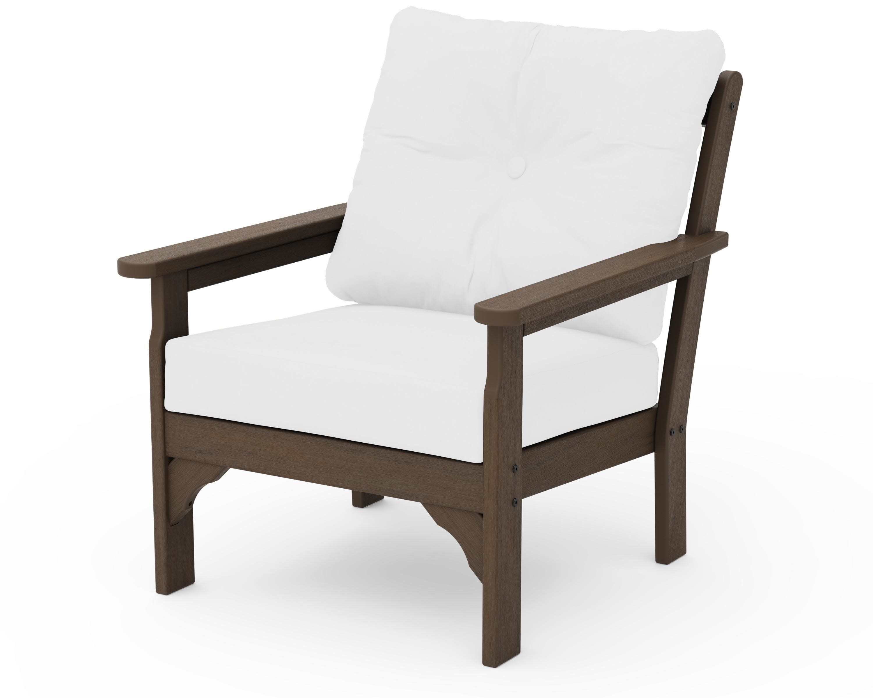 Vineyard Deep Seating Chair in Kona / Natural