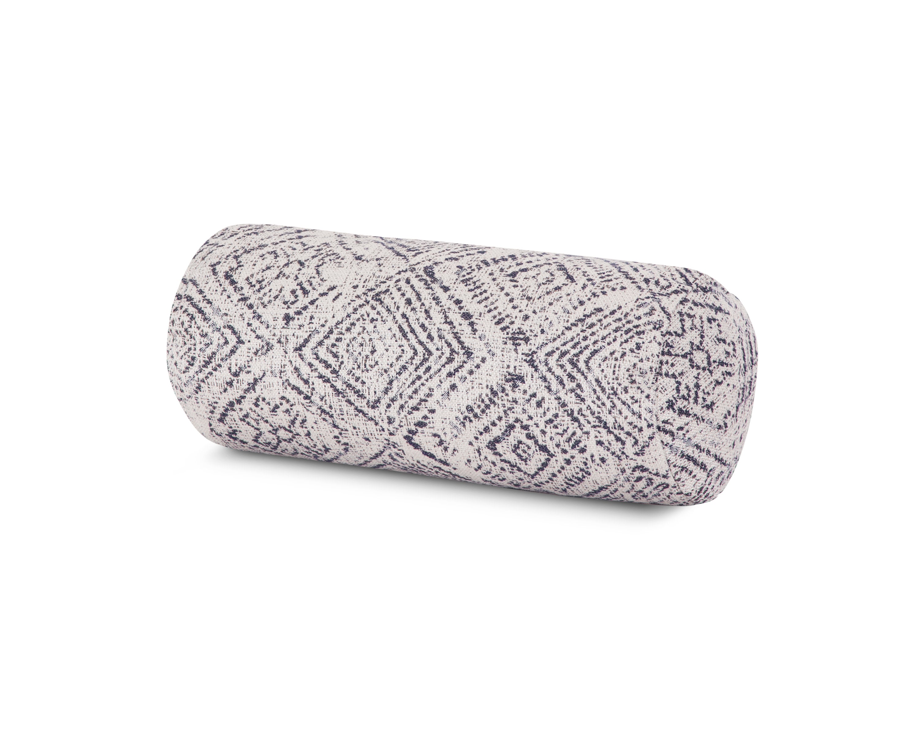 Outdoor Bolster Pillow in Leona Indigo