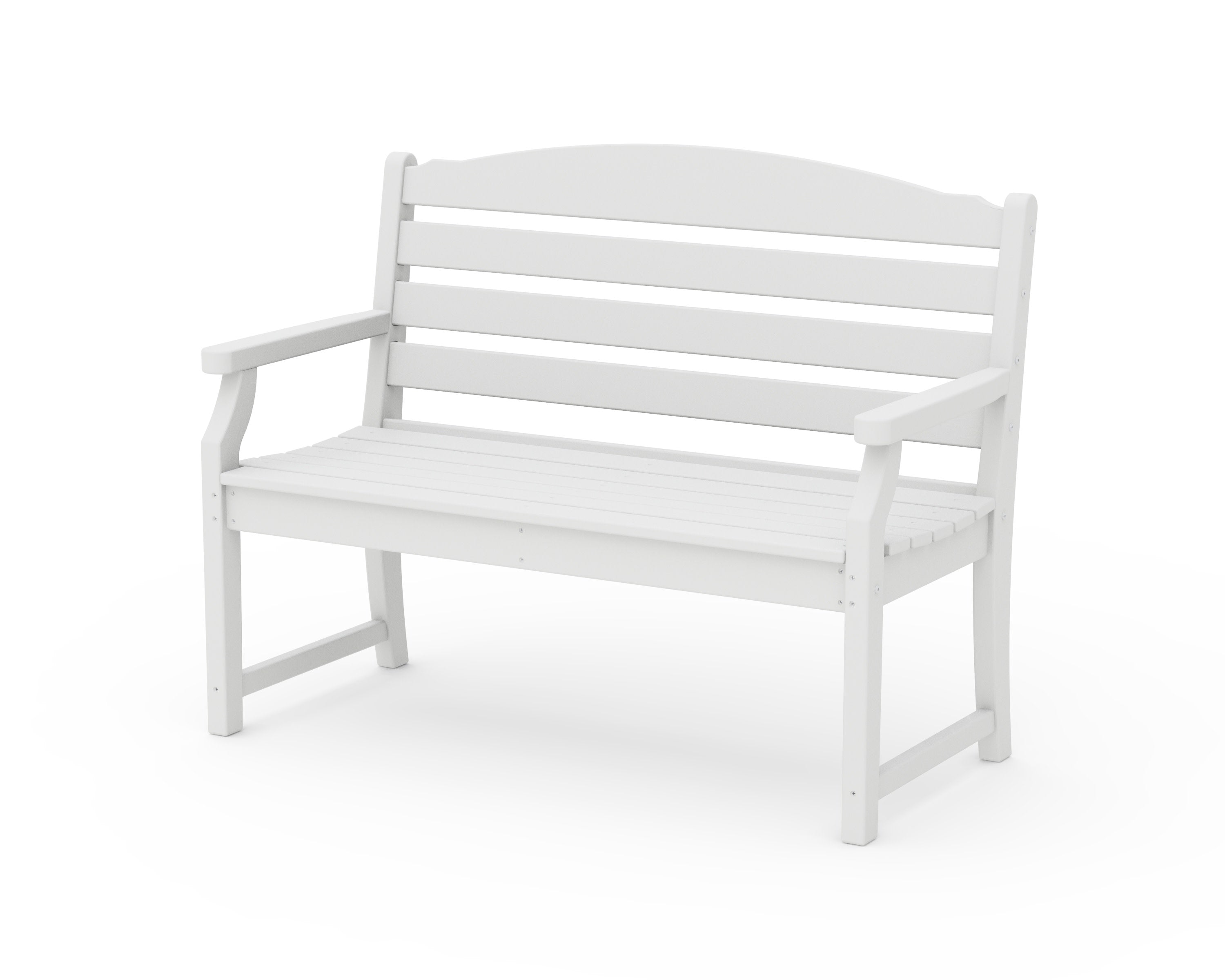 Savannah 48" Bench in White