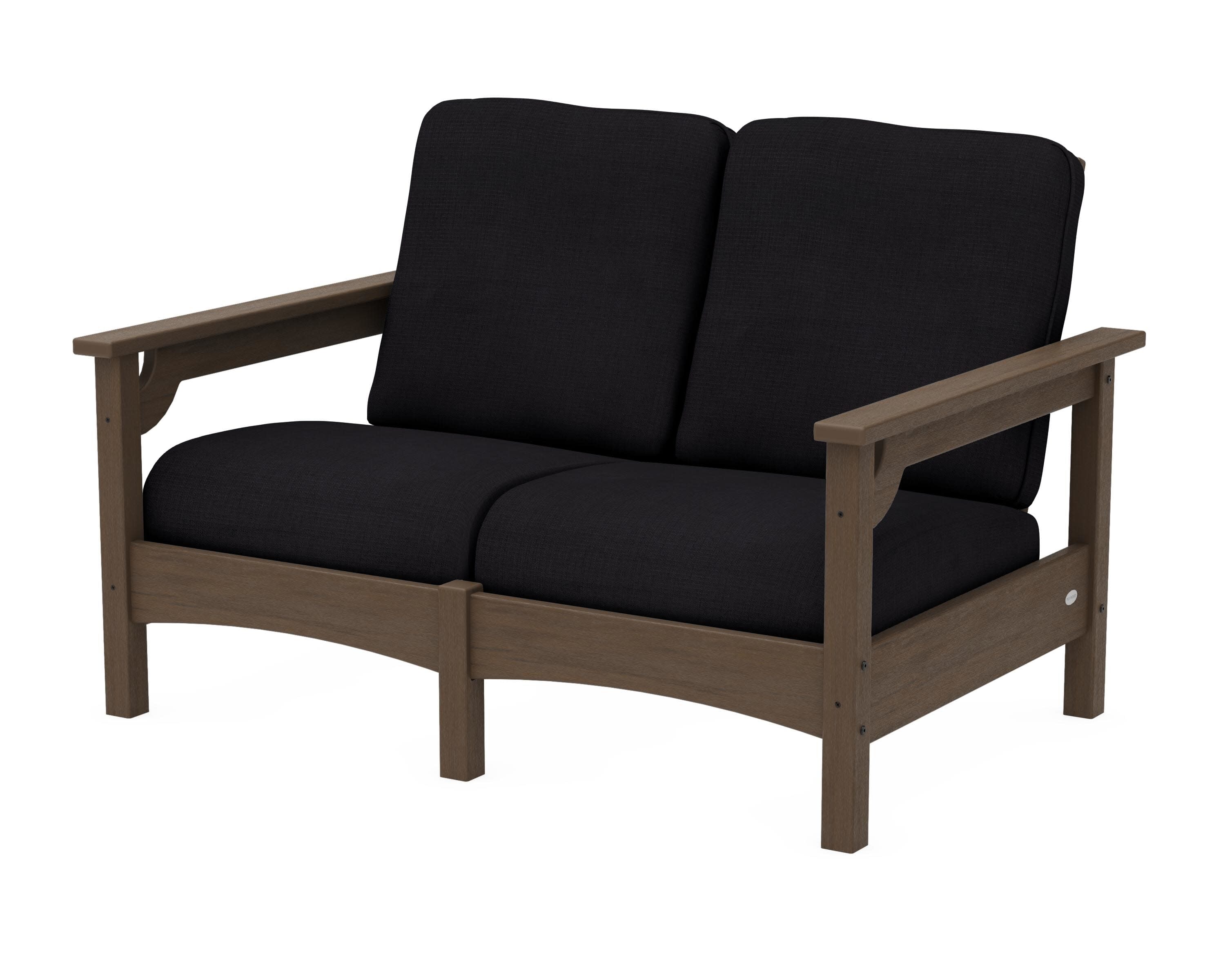Club Loveseat in Kona / Midnight Linen