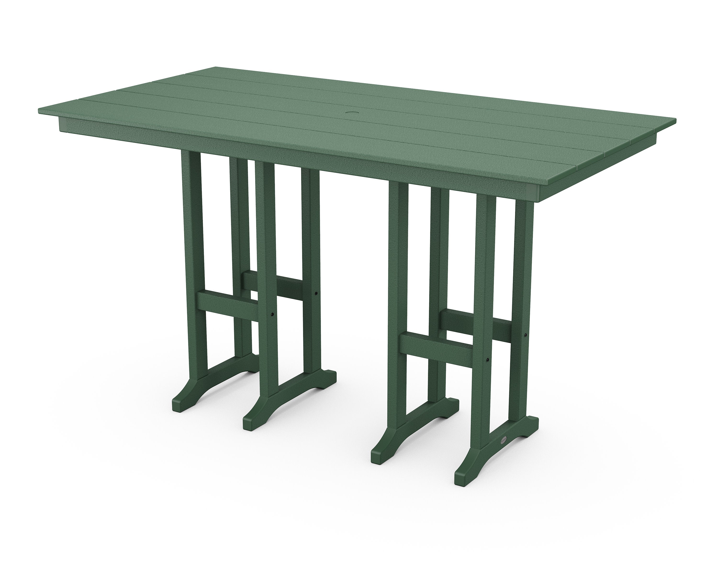 Farmhouse 37" x 72" Bar Table in Green