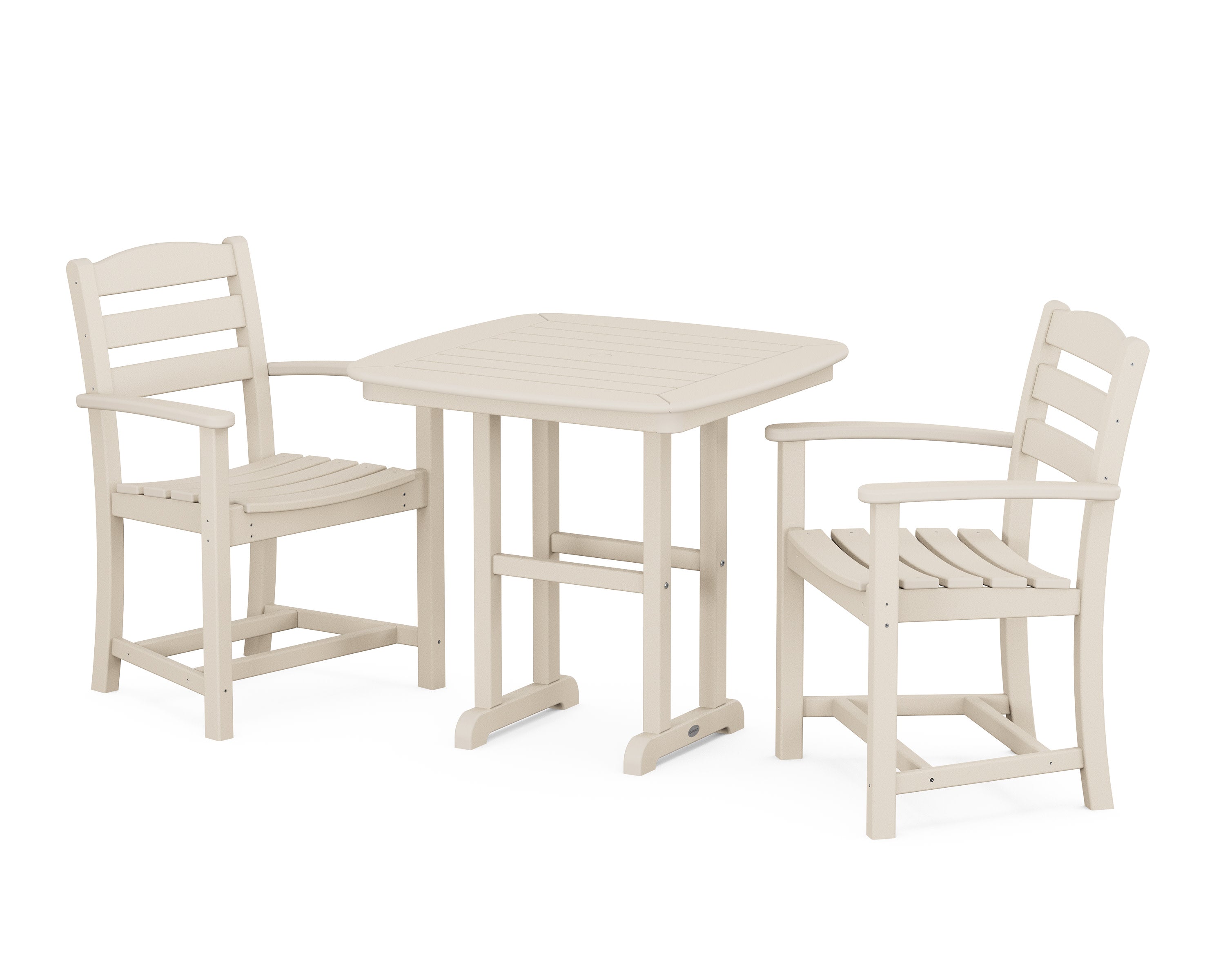 La Casa Caf 3-Piece Dining Set in Sand