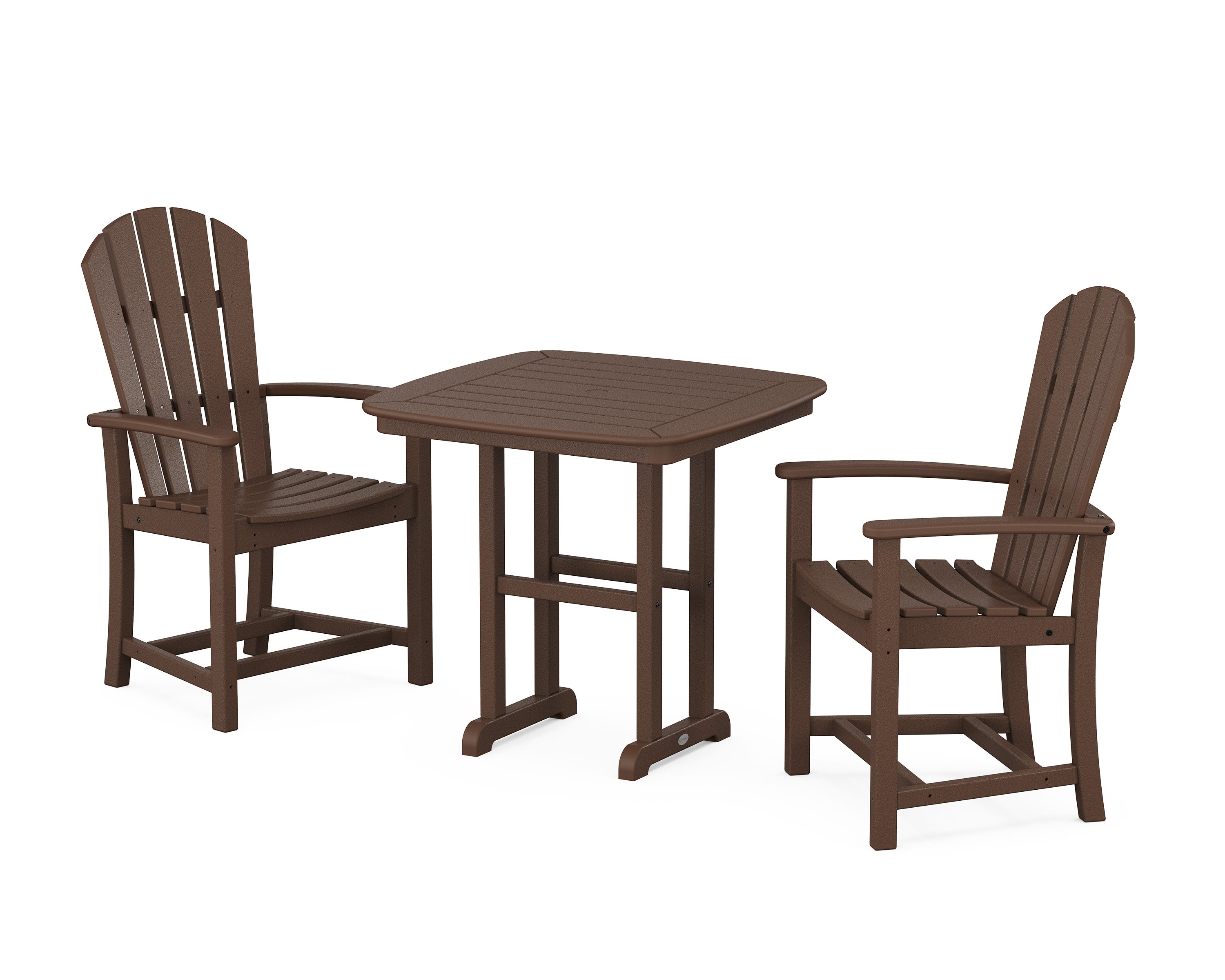 Palm Coast 3-Piece Dining Set in Mahogany