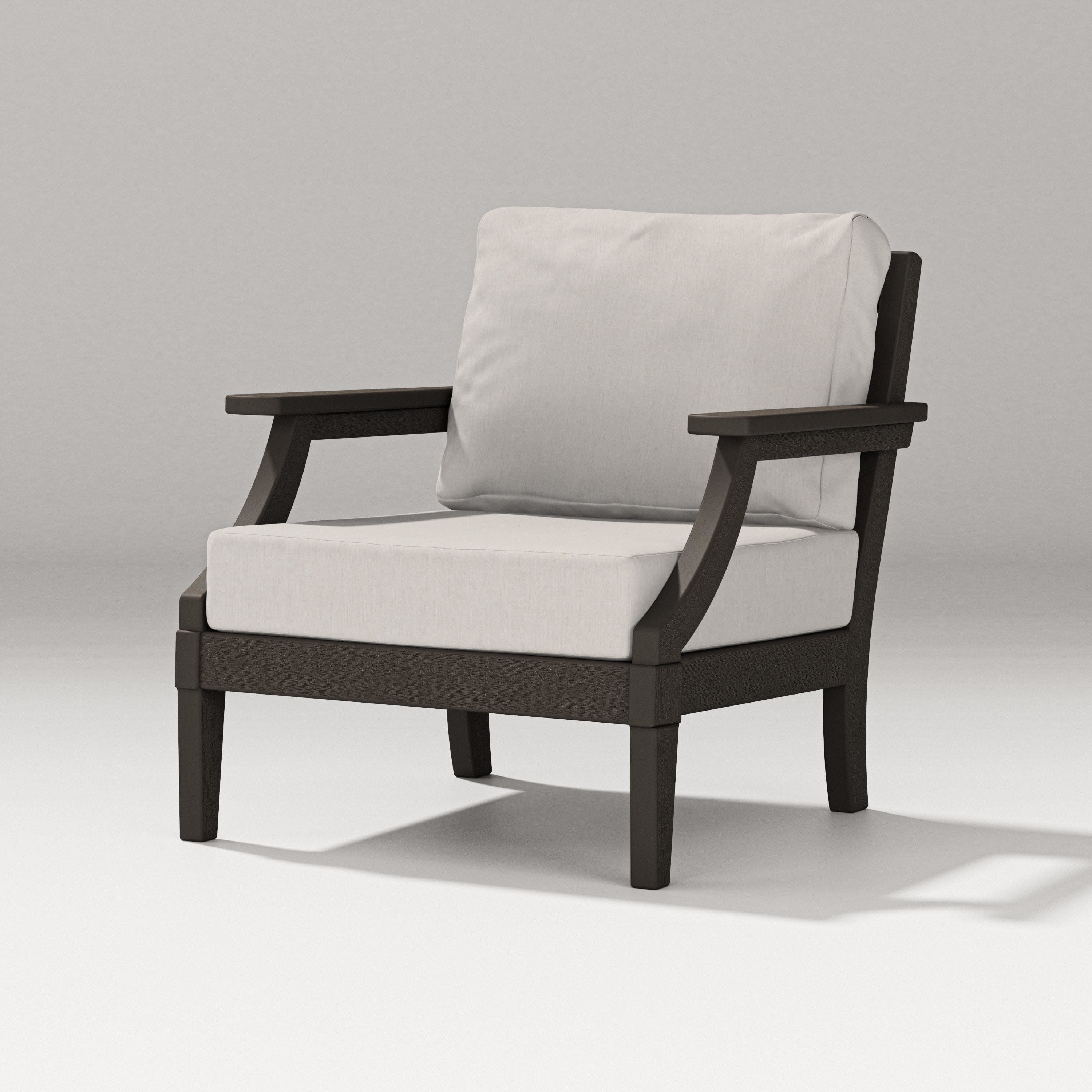 Estate Lounge Chair in Vintage Coffee / Cast Ash