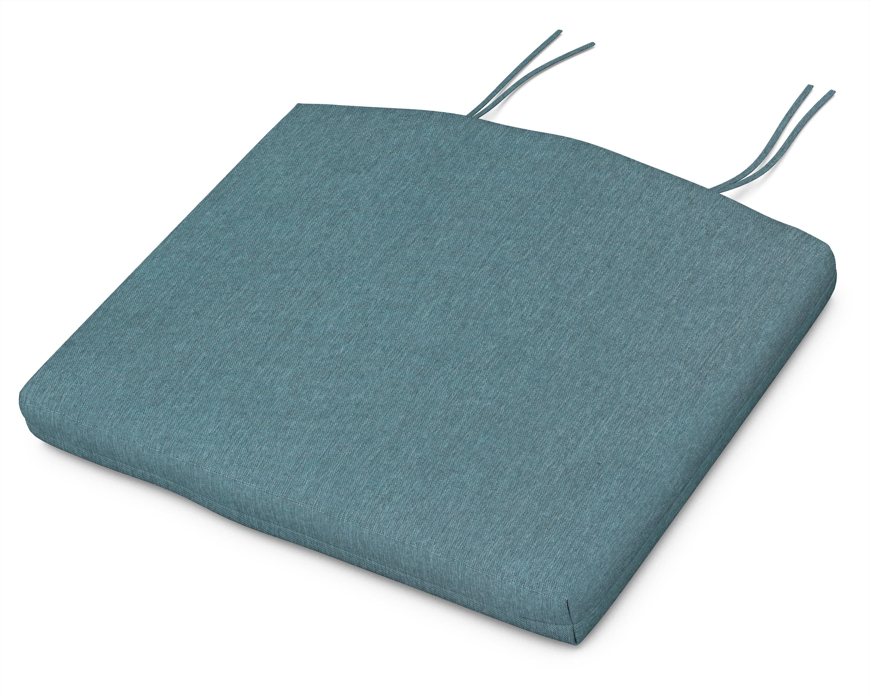 Standard Seat Cushion 17"D x 20.5"W x 2.5"H in Ocean Teal