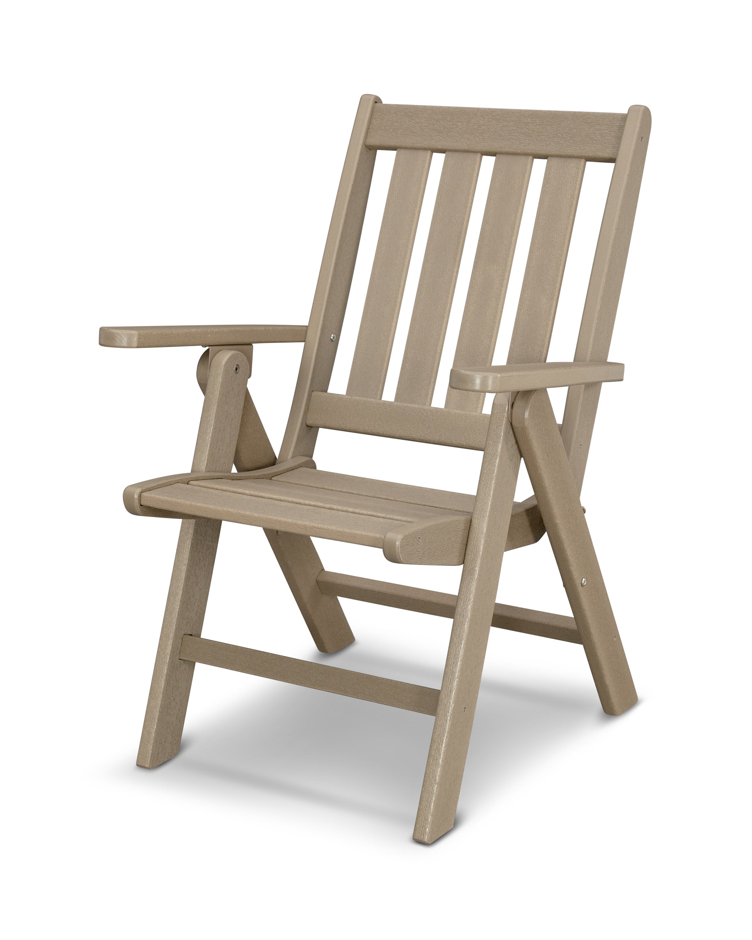 Vineyard Folding Dining Chair in Vintage Sahara