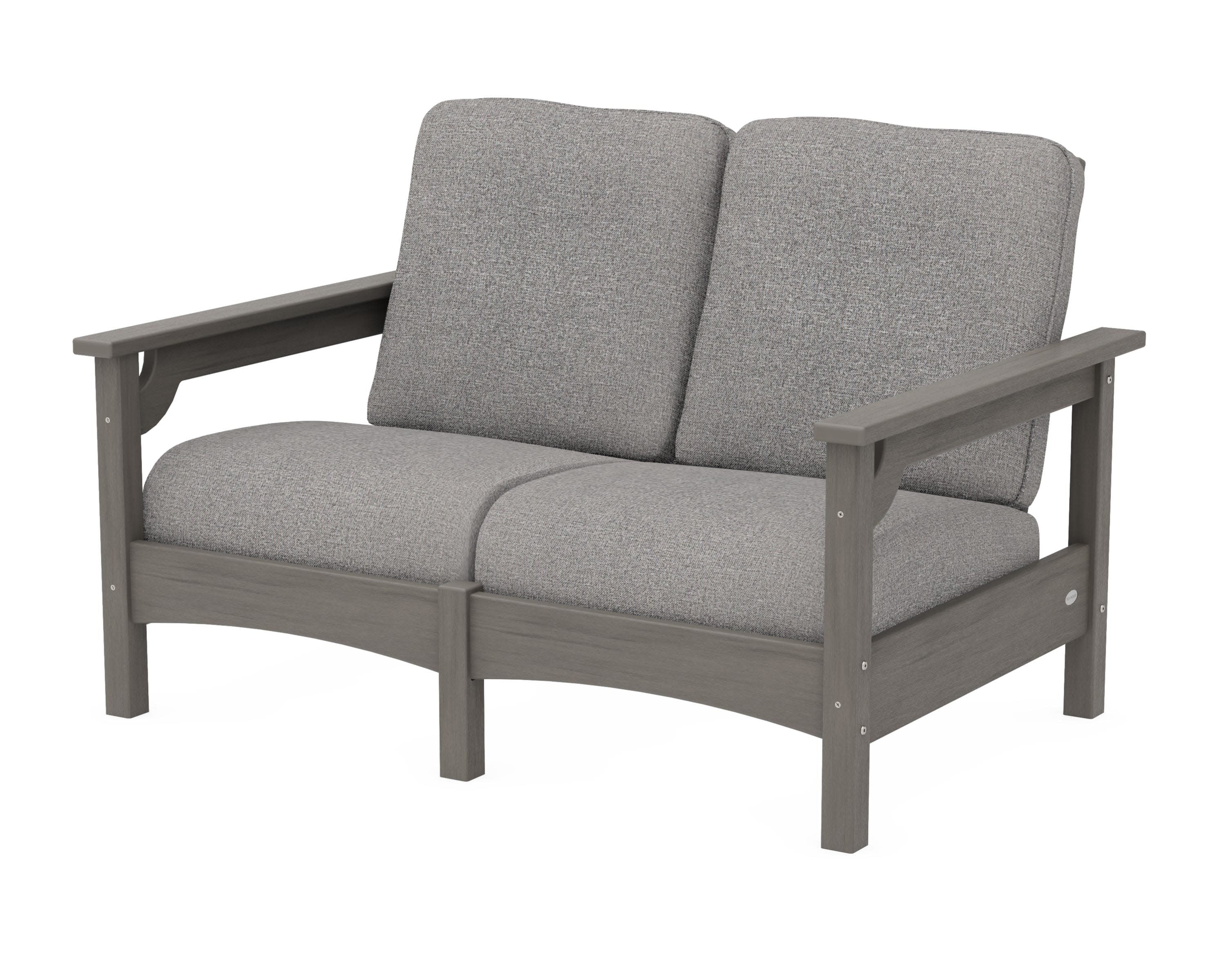Club Loveseat in Driftwood / Grey Mist