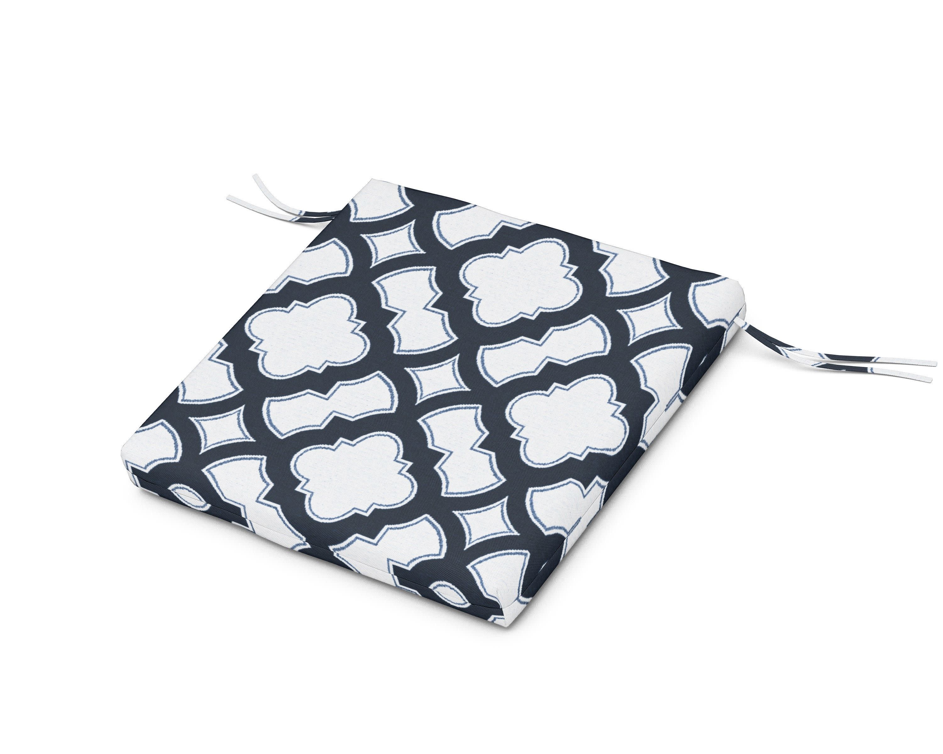 AL300 Seat Pad in Trellis Marine Indigo