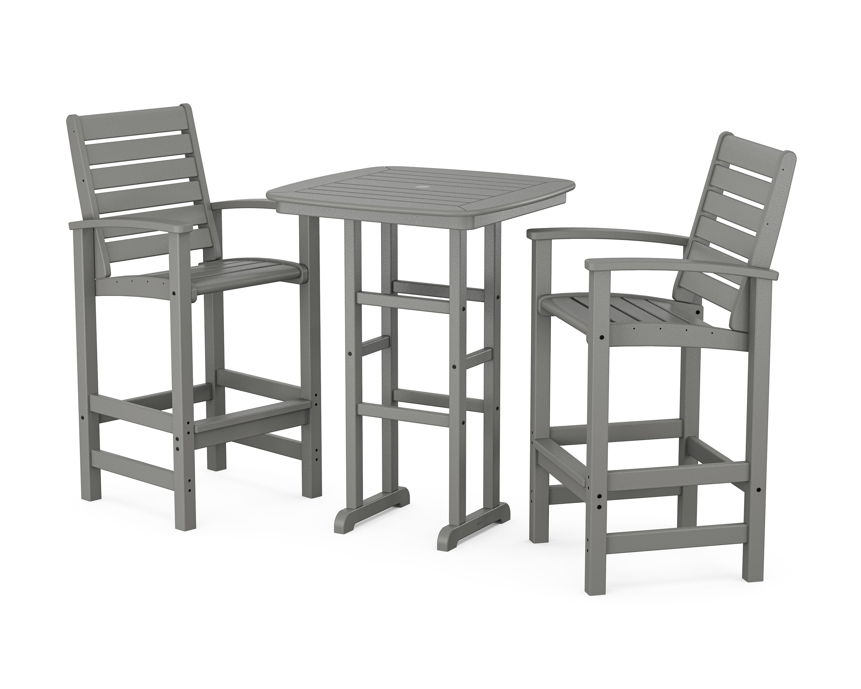 Signature 3-Piece Bar Set in Slate Grey