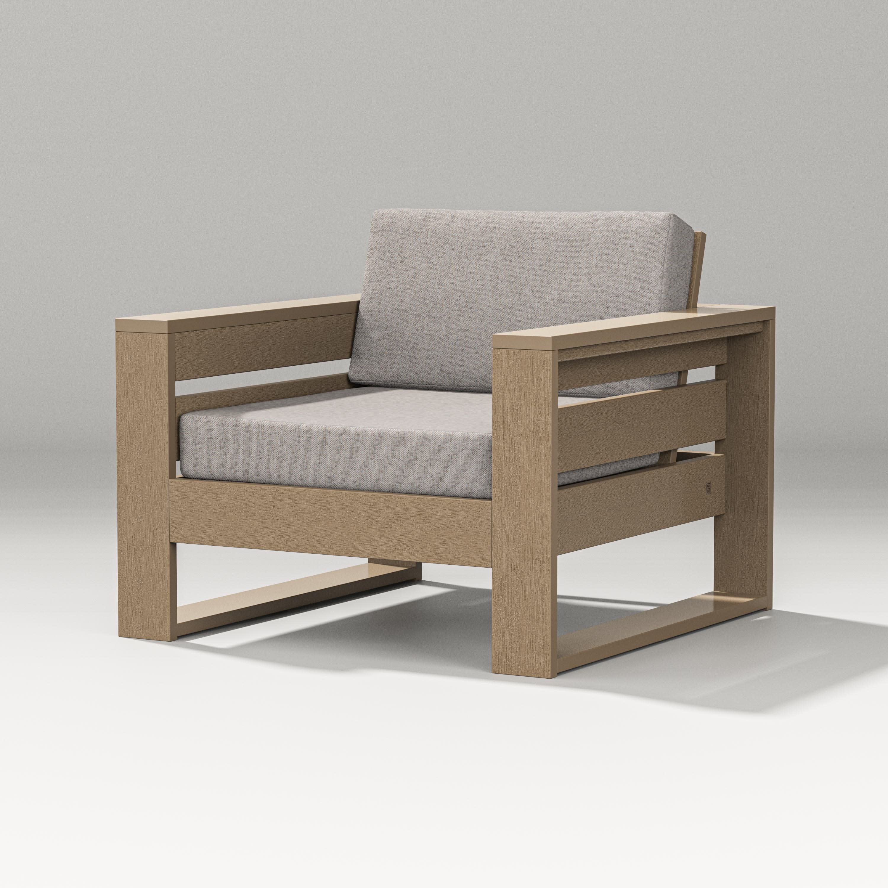 Latitude Lounge Chair in Vintage Sahara / Weathered Tweed