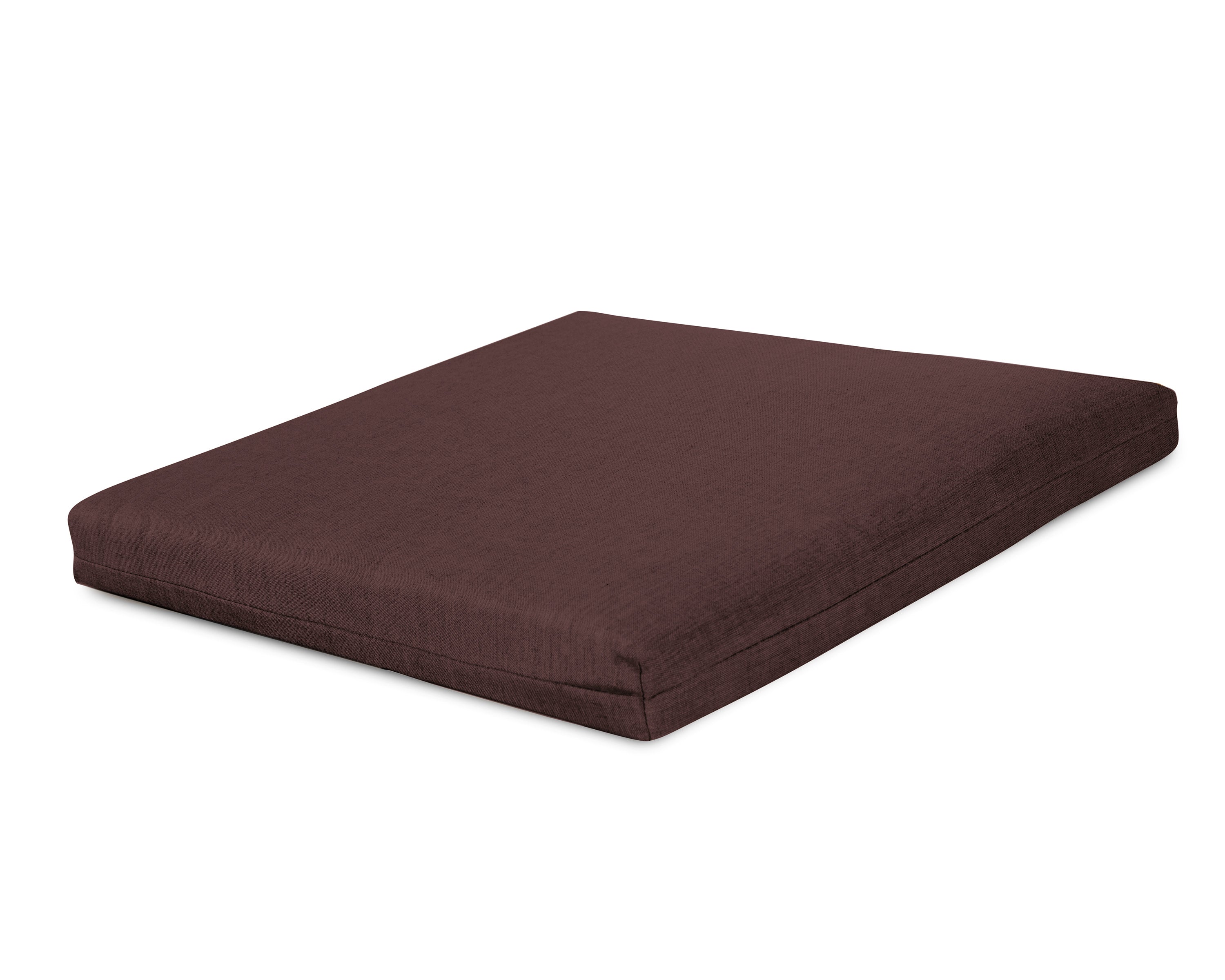 Seat Cushion - 17"D x 20"W x 2.5"H in Cast Currant