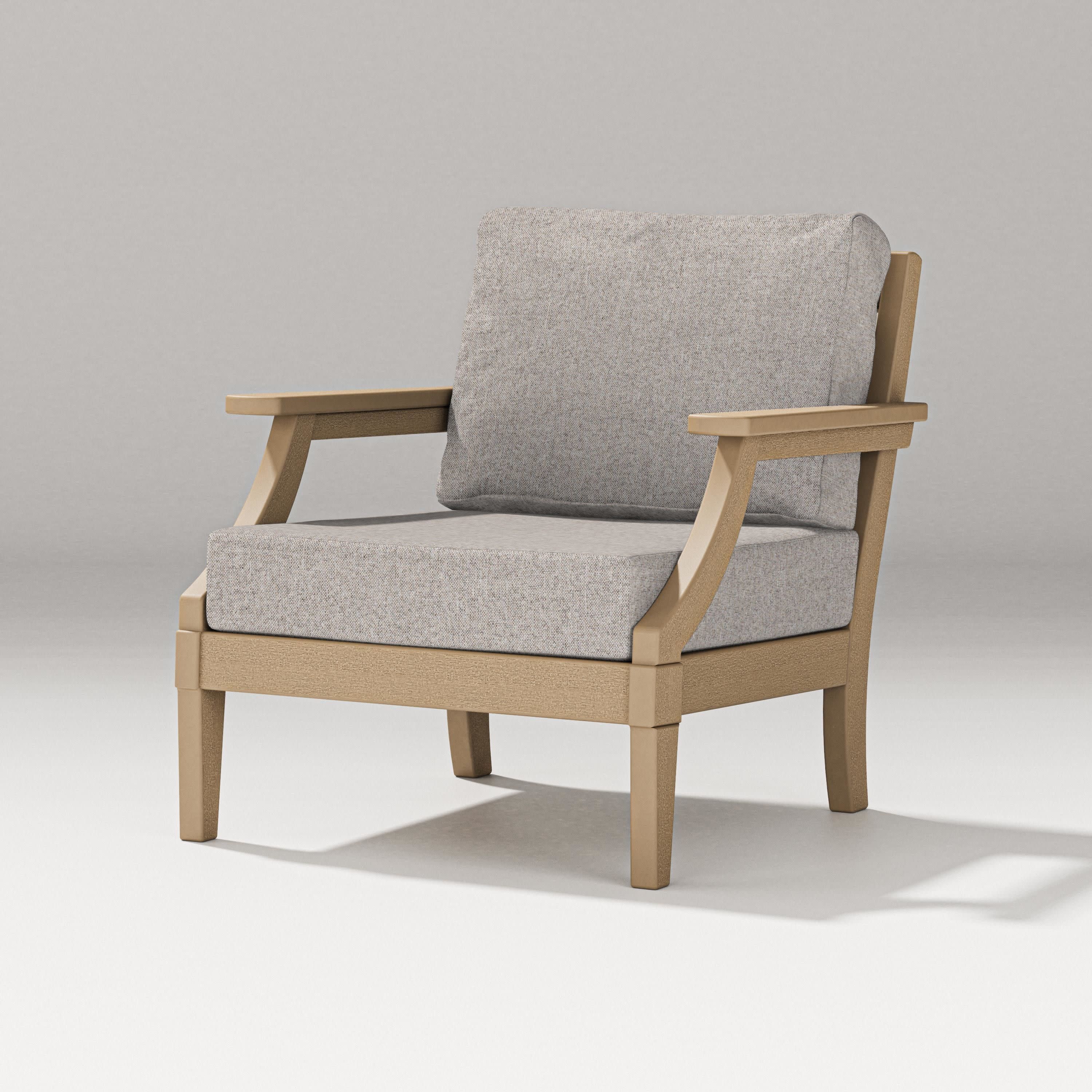 Estate Lounge Chair in Vintage Sahara / Weathered Tweed