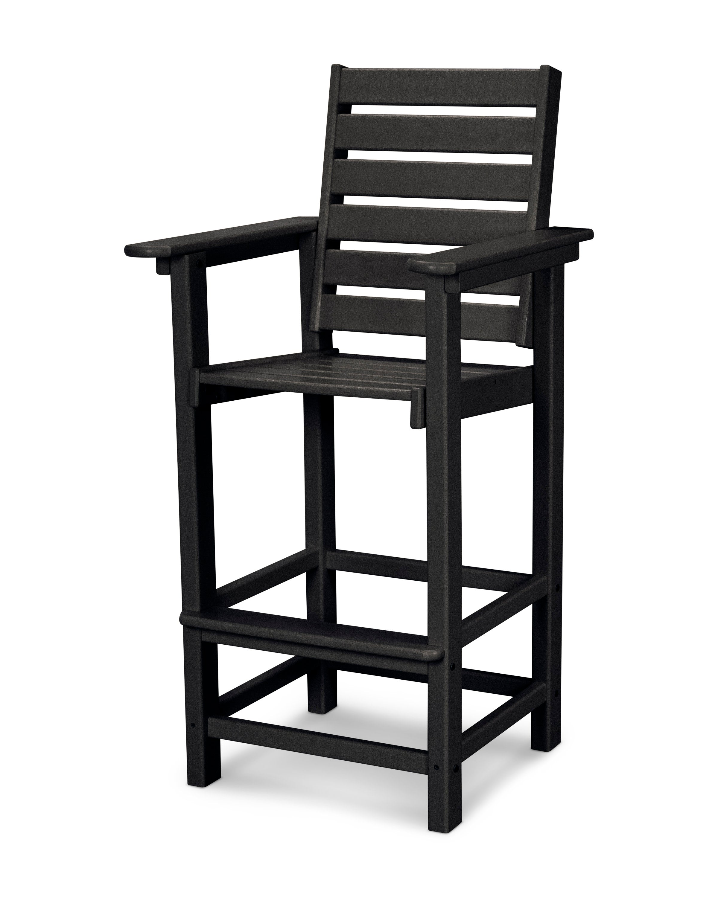 Captain Bar Chair in Black