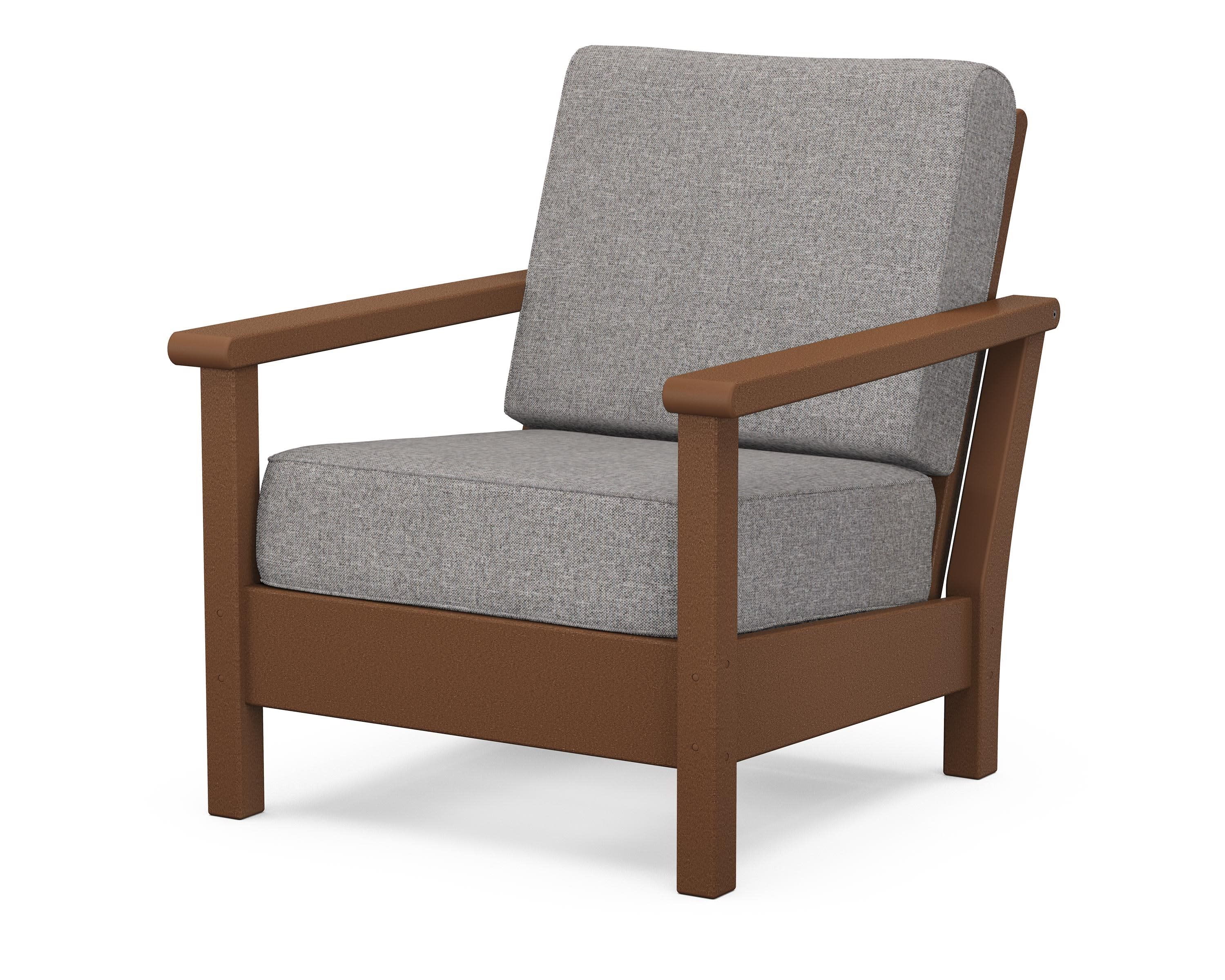Harbour Deep Seating Chair in Teak / Grey Mist
