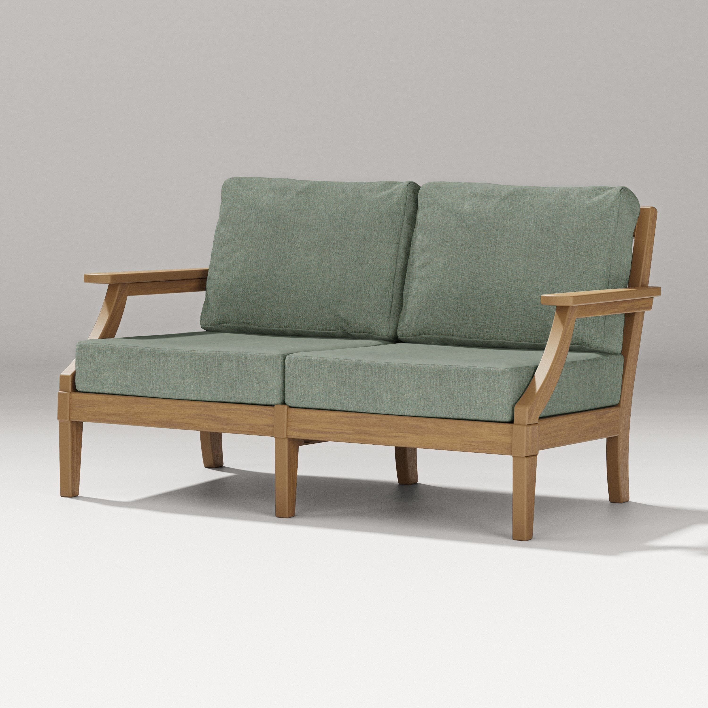 Estate Loveseat in Natural / Cast Sage