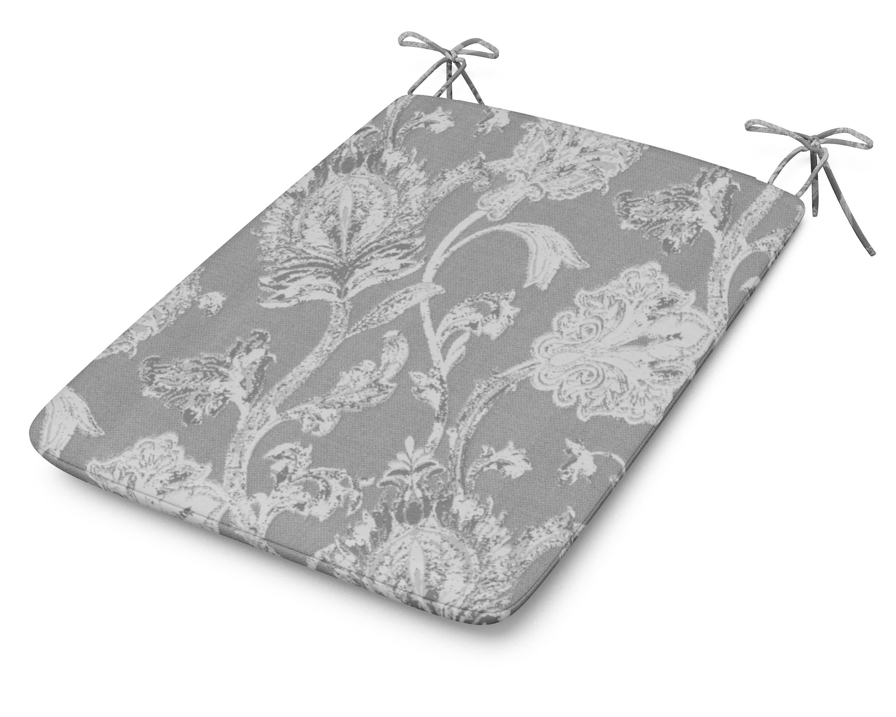 1100 Plaza Seat Pad in Botanical Garden Chartreuse