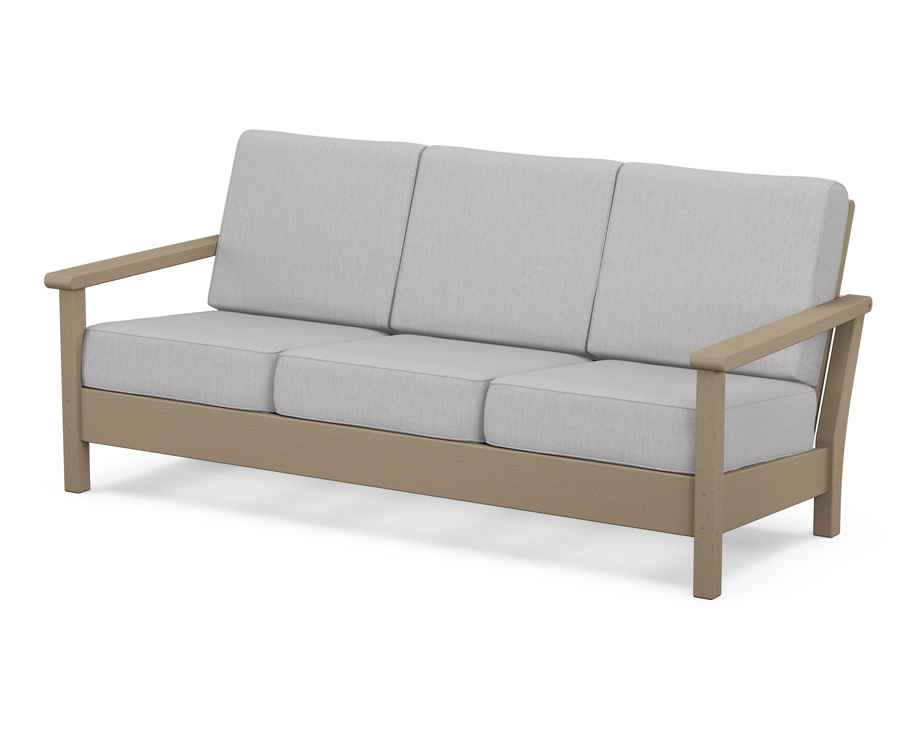 Harbour Deep Seating Sofa in Vintage Sahara / Granite
