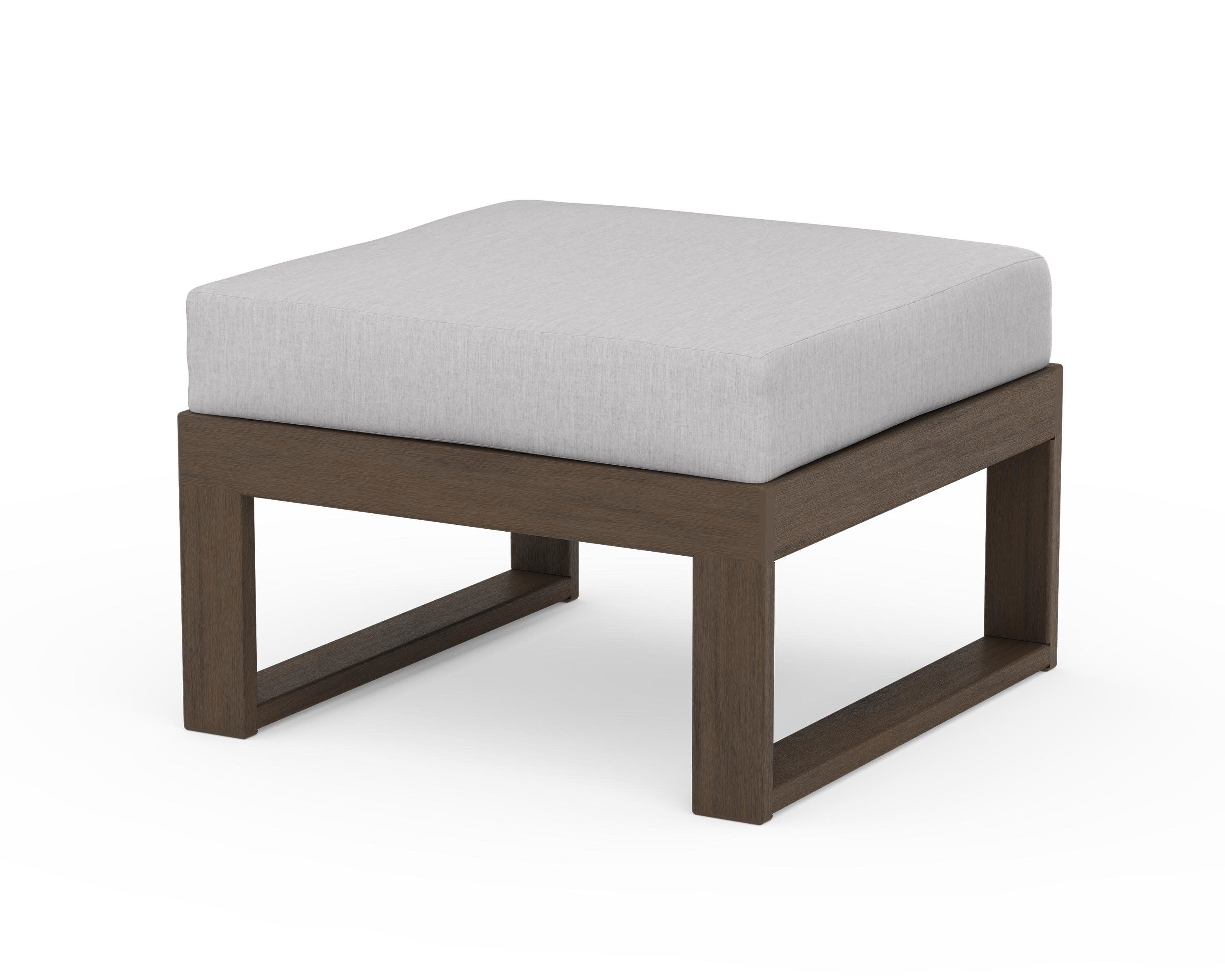 Modular Ottoman - Modern in Kona / Granite