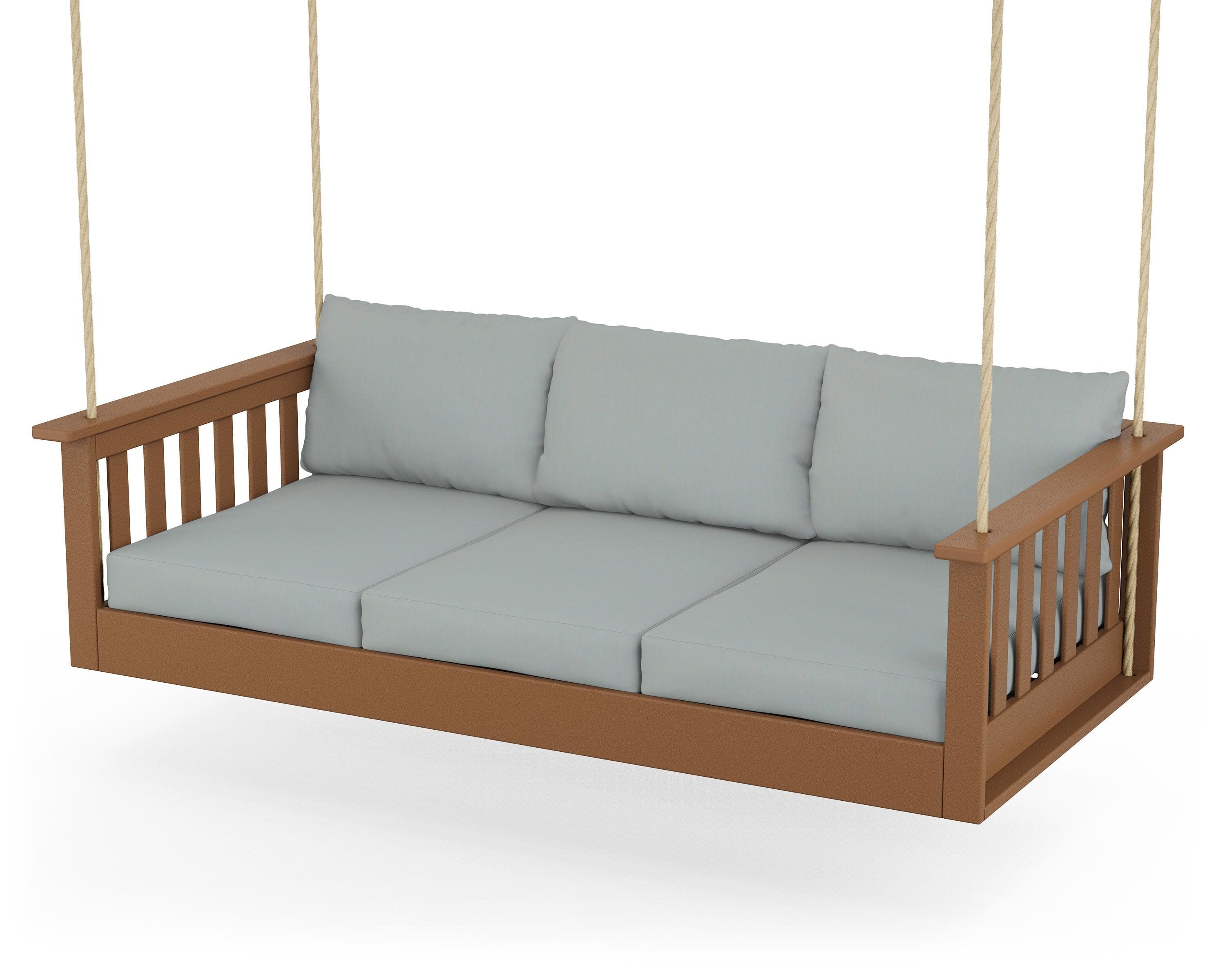 Vineyard Daybed Swing in Teak / Spa