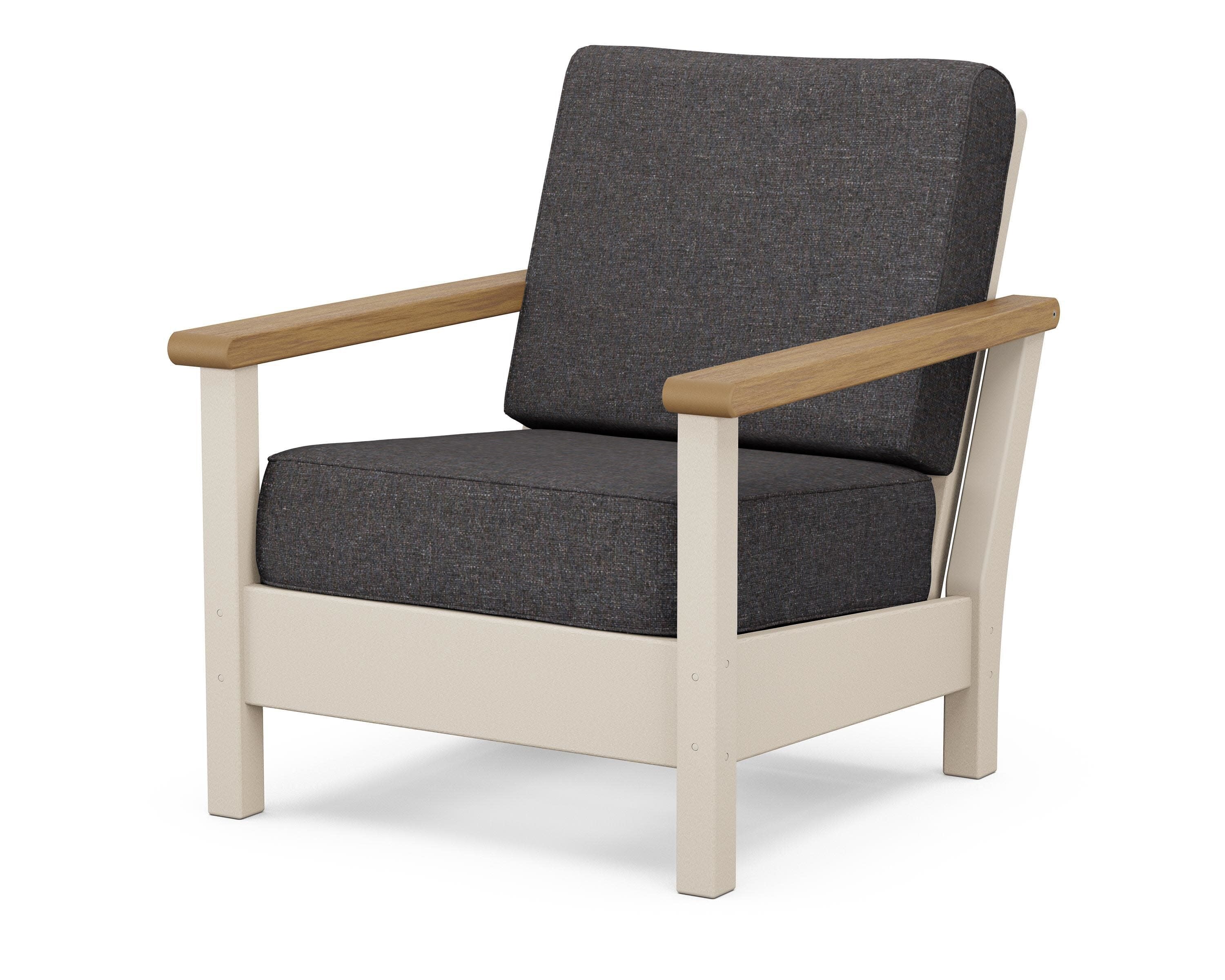 Harbour Deep Seating Chair in Sand / Natural / Ash Charcoal