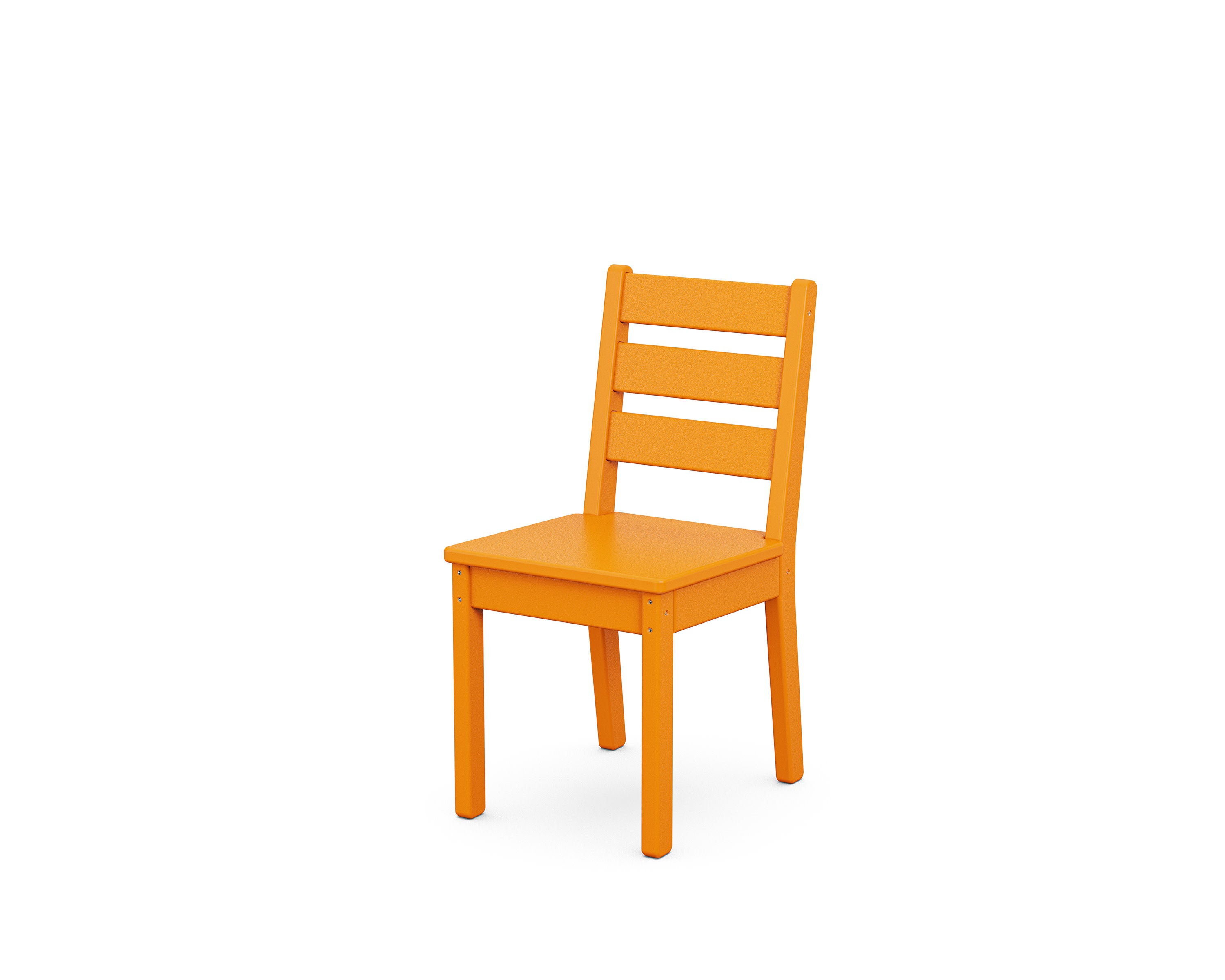 Kids Lakeside Dining Chair in Tangerine