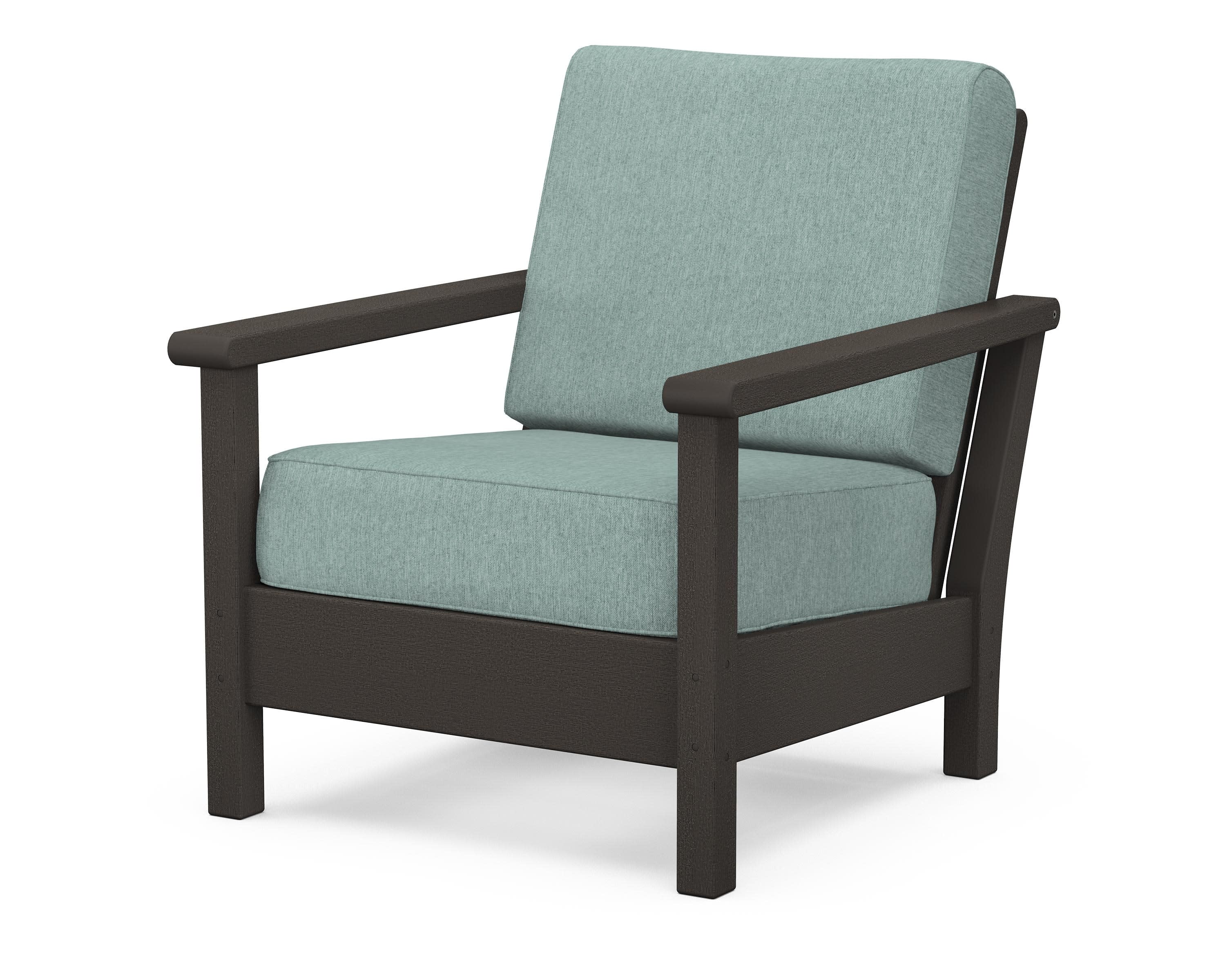 Harbour Deep Seating Chair in Vintage Coffee / Glacier Spa