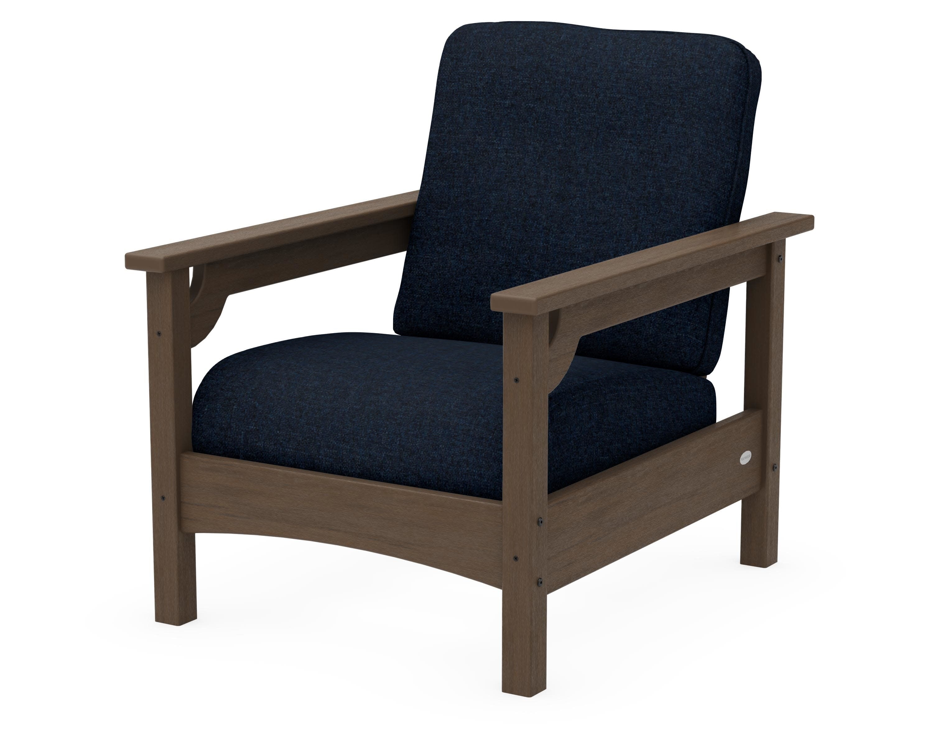 Club Chair in Kona / Marine Indigo
