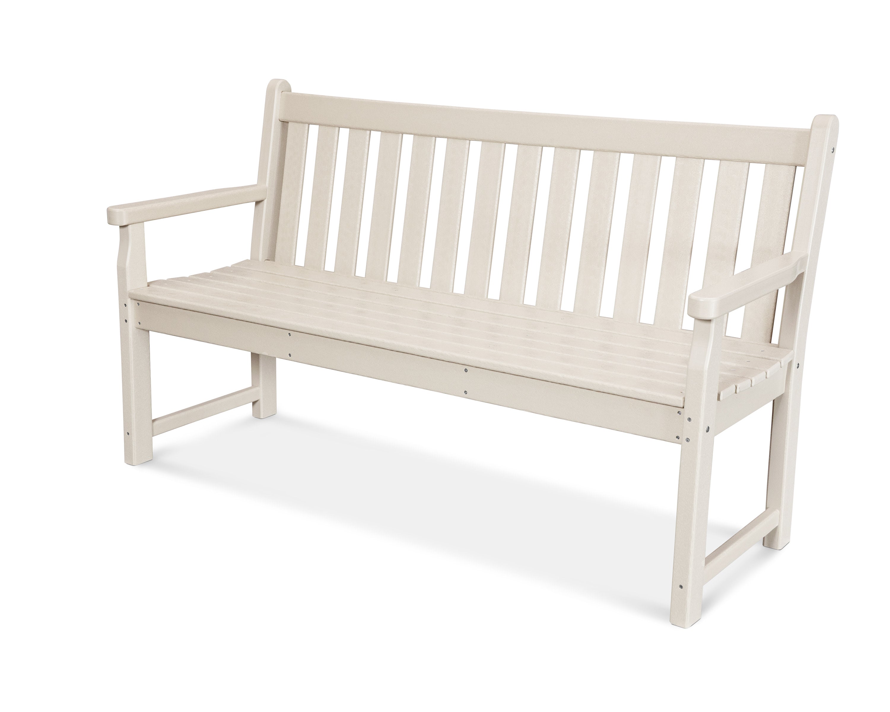 Traditional Garden 60" Bench in Sand