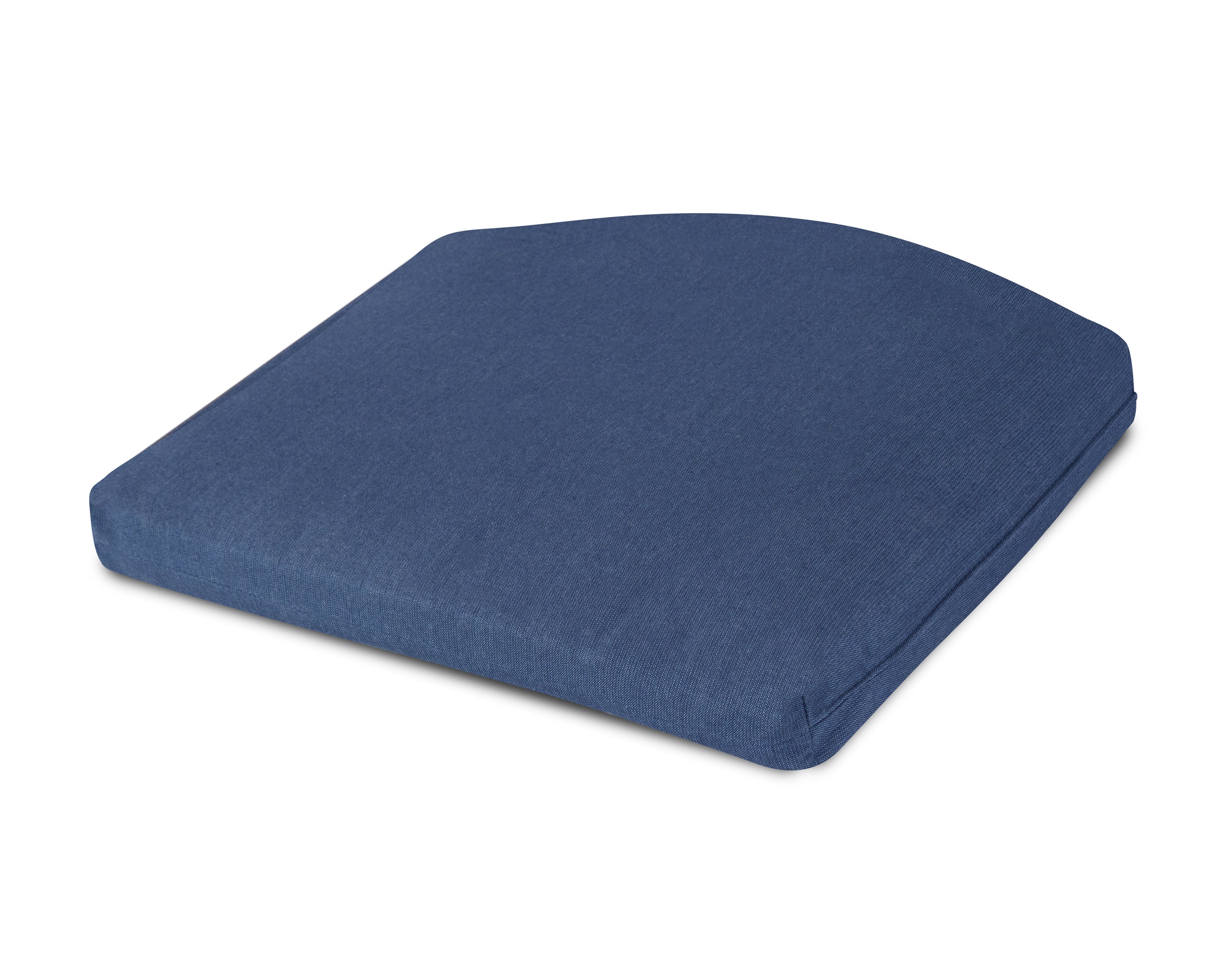 Standard Seat Cushion 18"D x 22"W x 2.5"H in Spectrum Indigo
