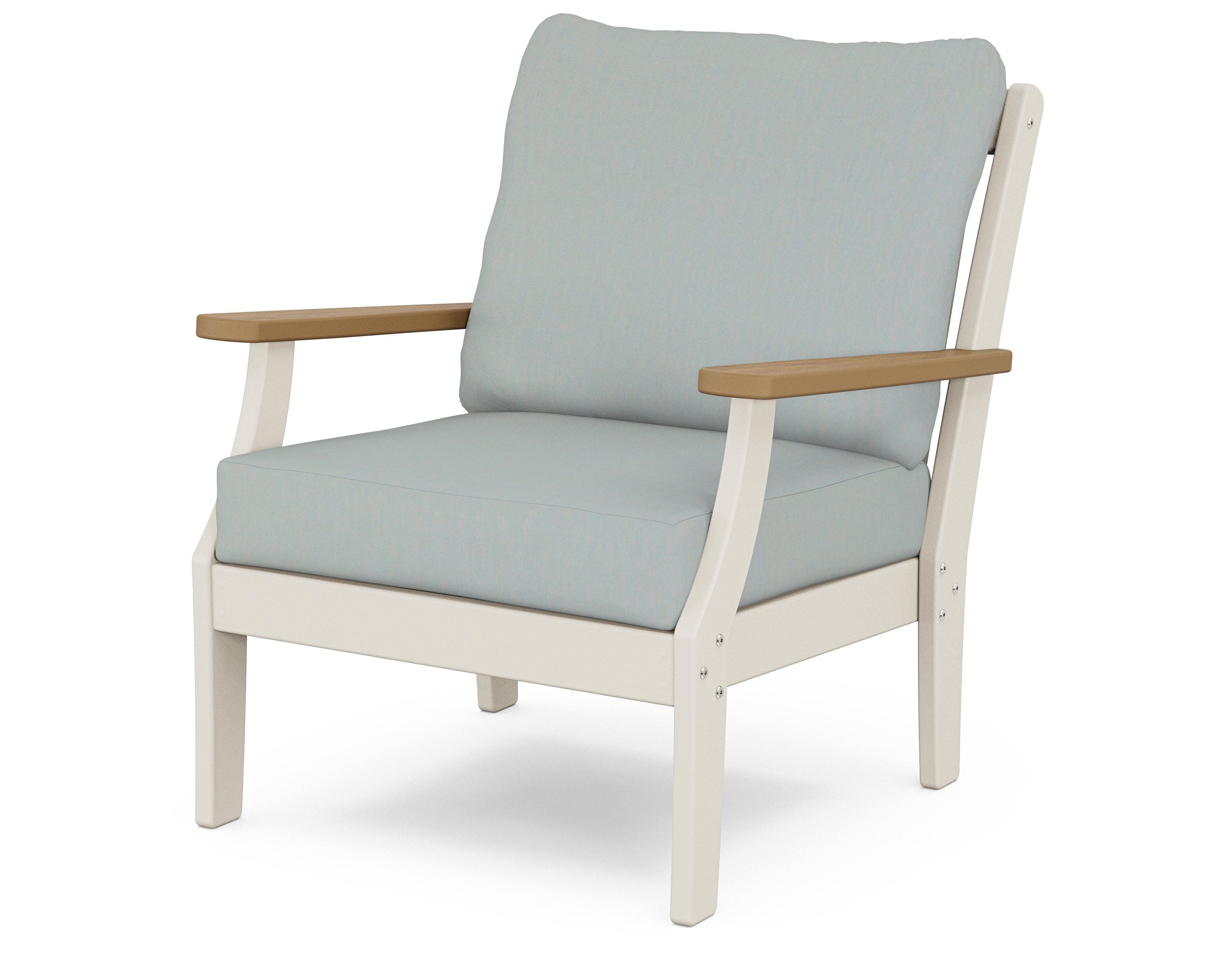 Braxton Deep Seating Chair in Sand / Natural / Spa