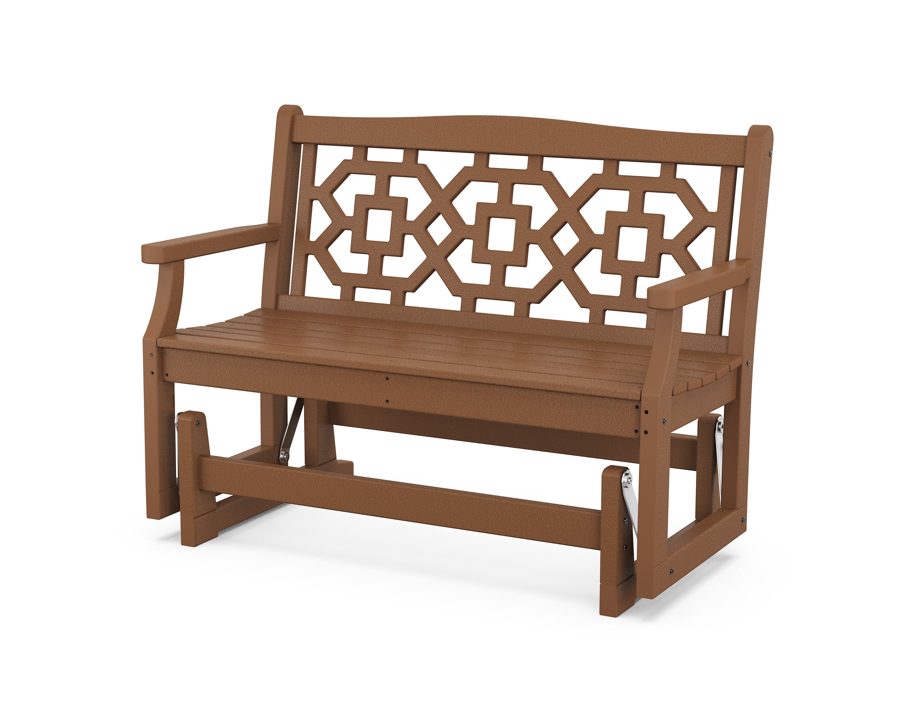 Chinoiserie 48" Glider in Teak