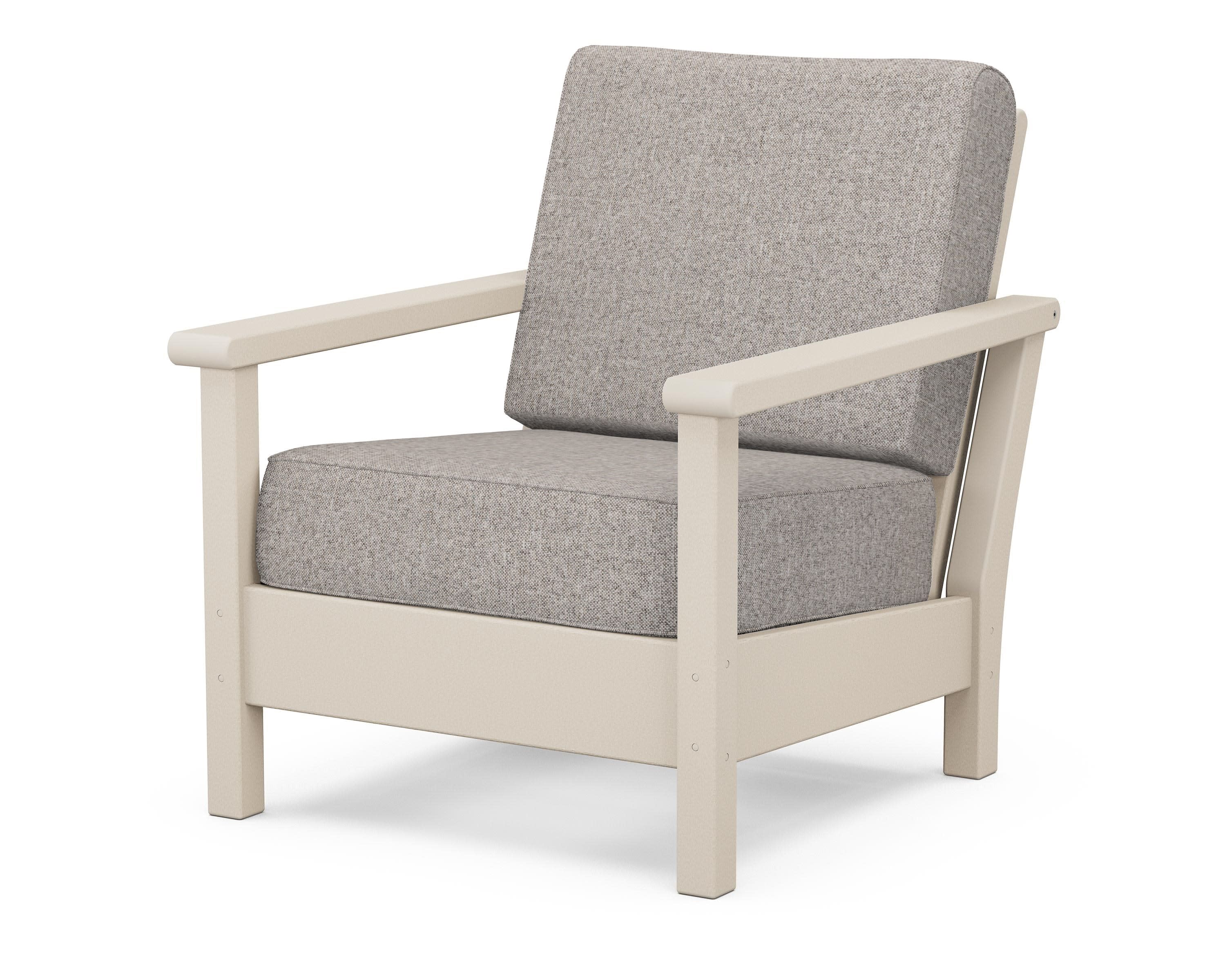 Harbour Deep Seating Chair in Sand / Weathered Tweed