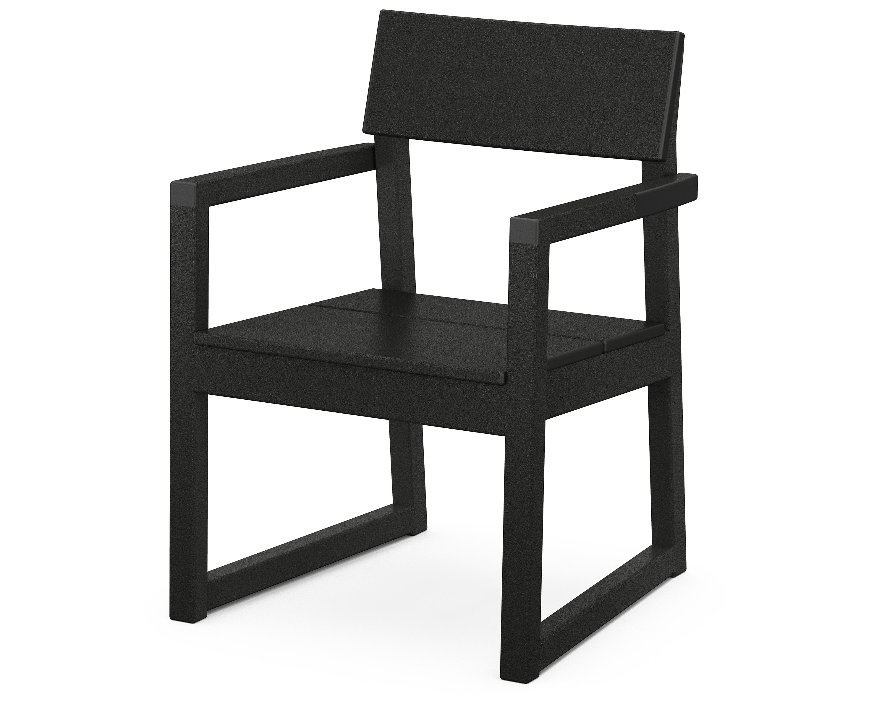 EDGE Dining Arm Chair in Black