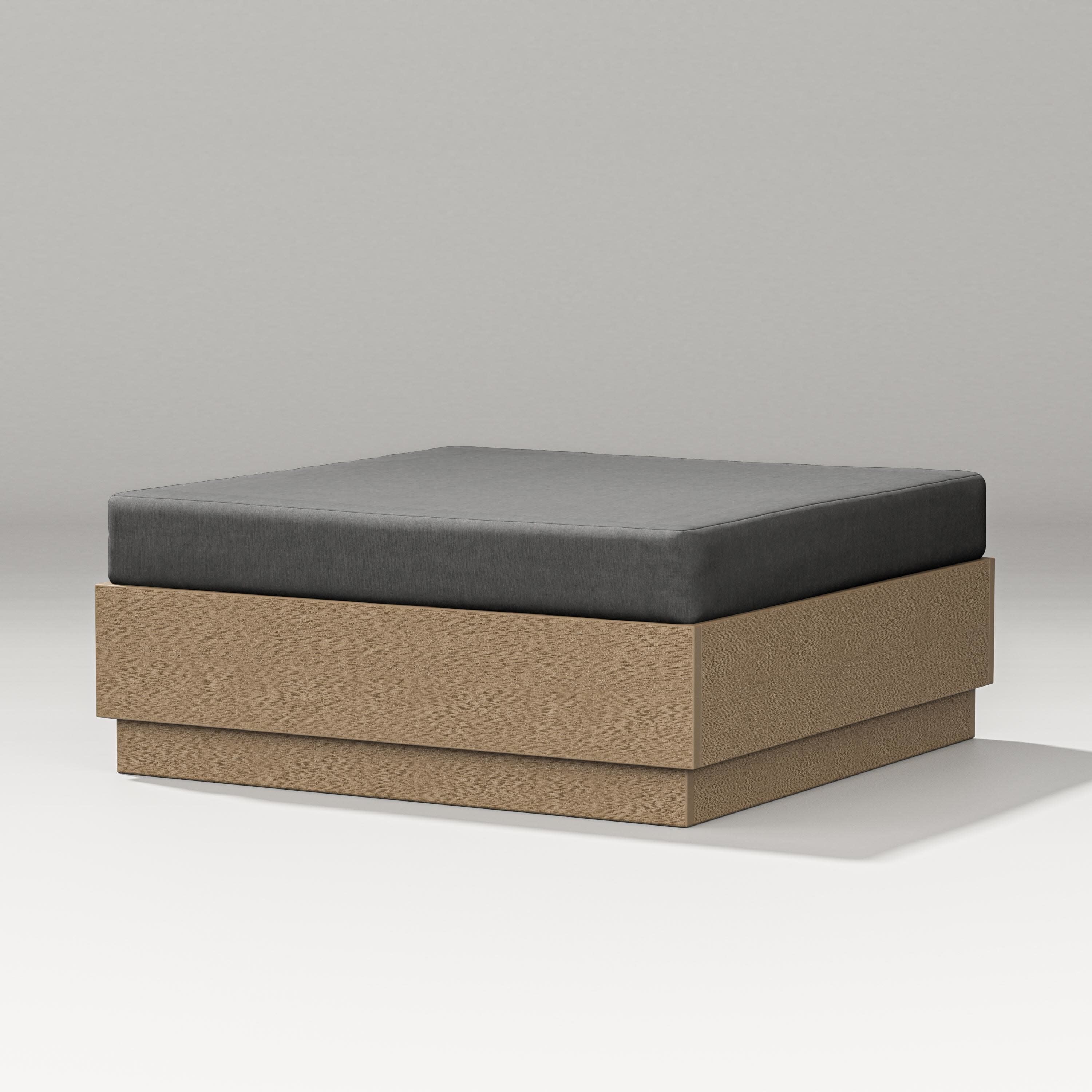 Elevate Lounge Ottoman in Vintage Sahara / Spectrum Carbon