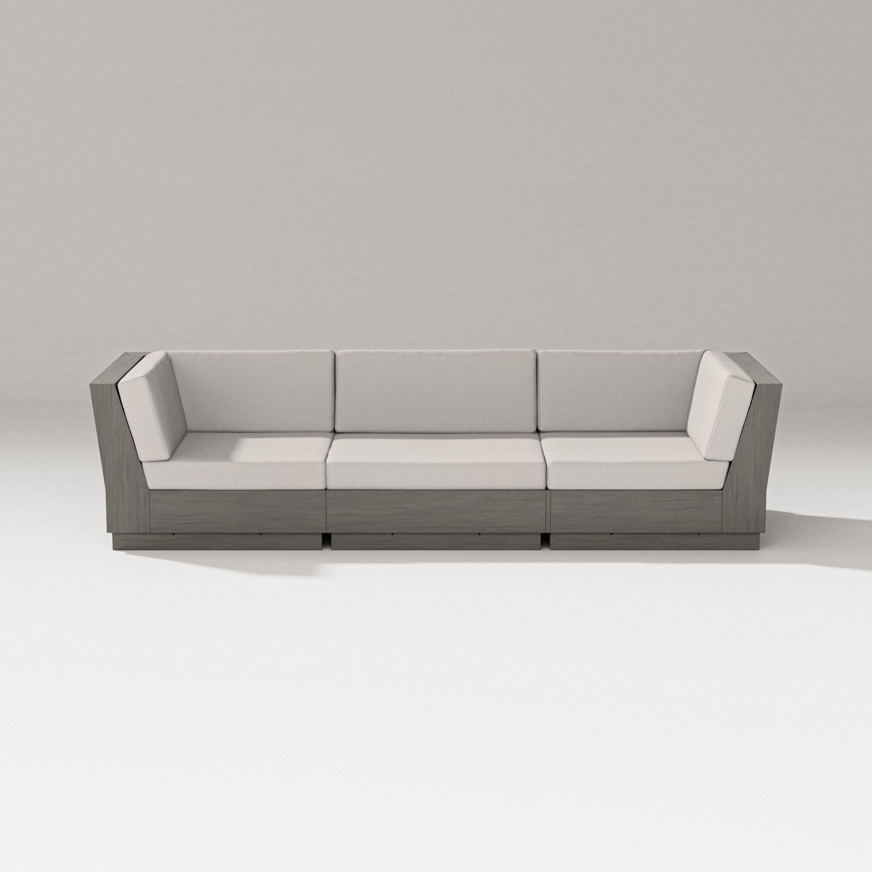 Elevate Sofa Sectional in Driftwood / Cast Ash