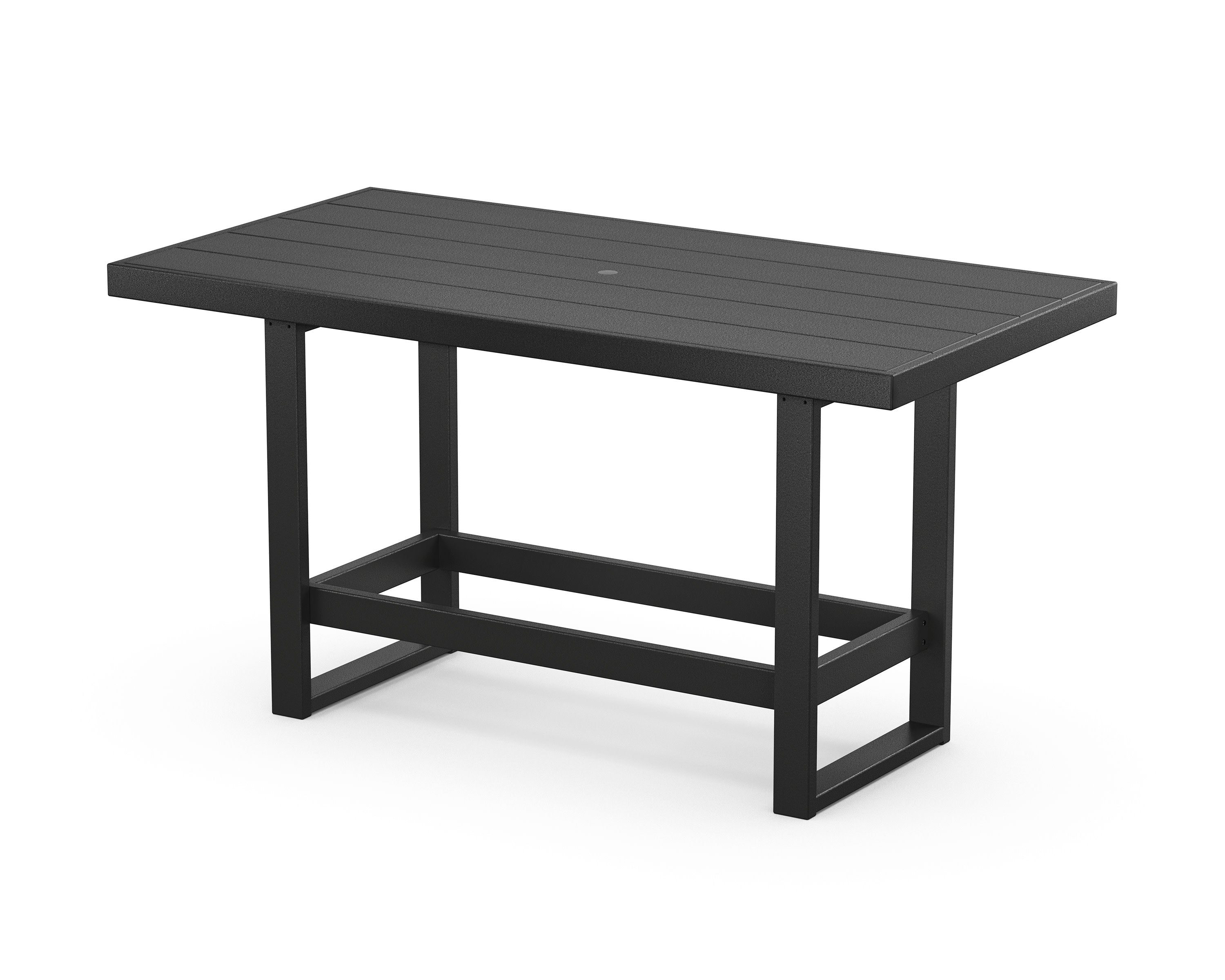 EDGE 40" x 78" Bar Table in Black